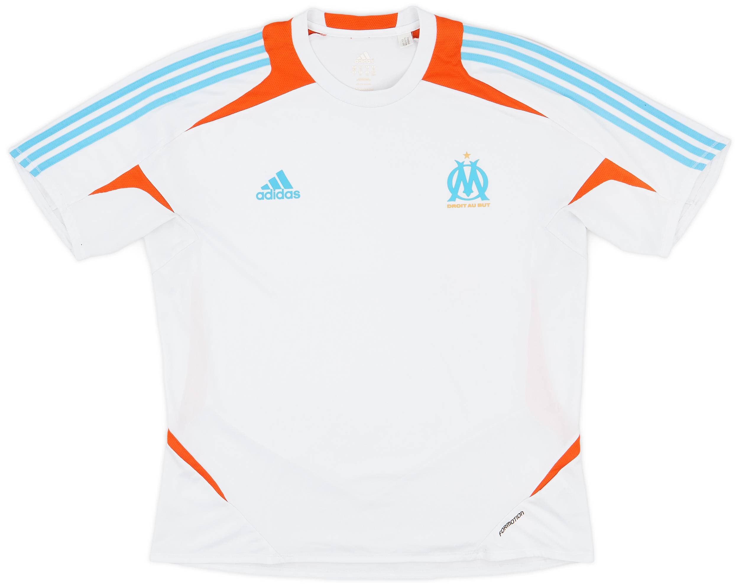 2012-13 Olympique Marseille adidas Formotion Training Shirt - 6/10 - (XXL)