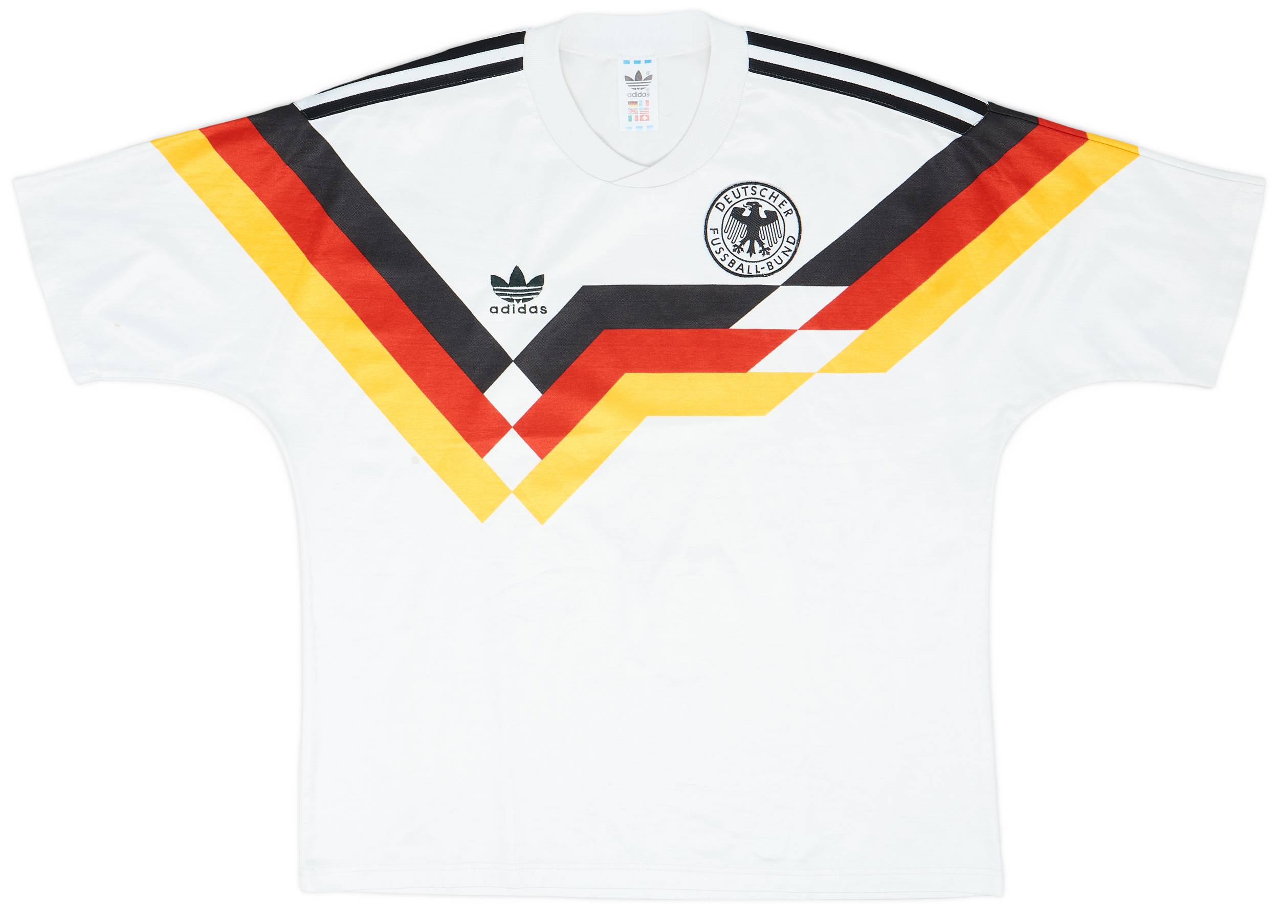 1988-90 West Germany Home Shirt - 9/10 - (L)