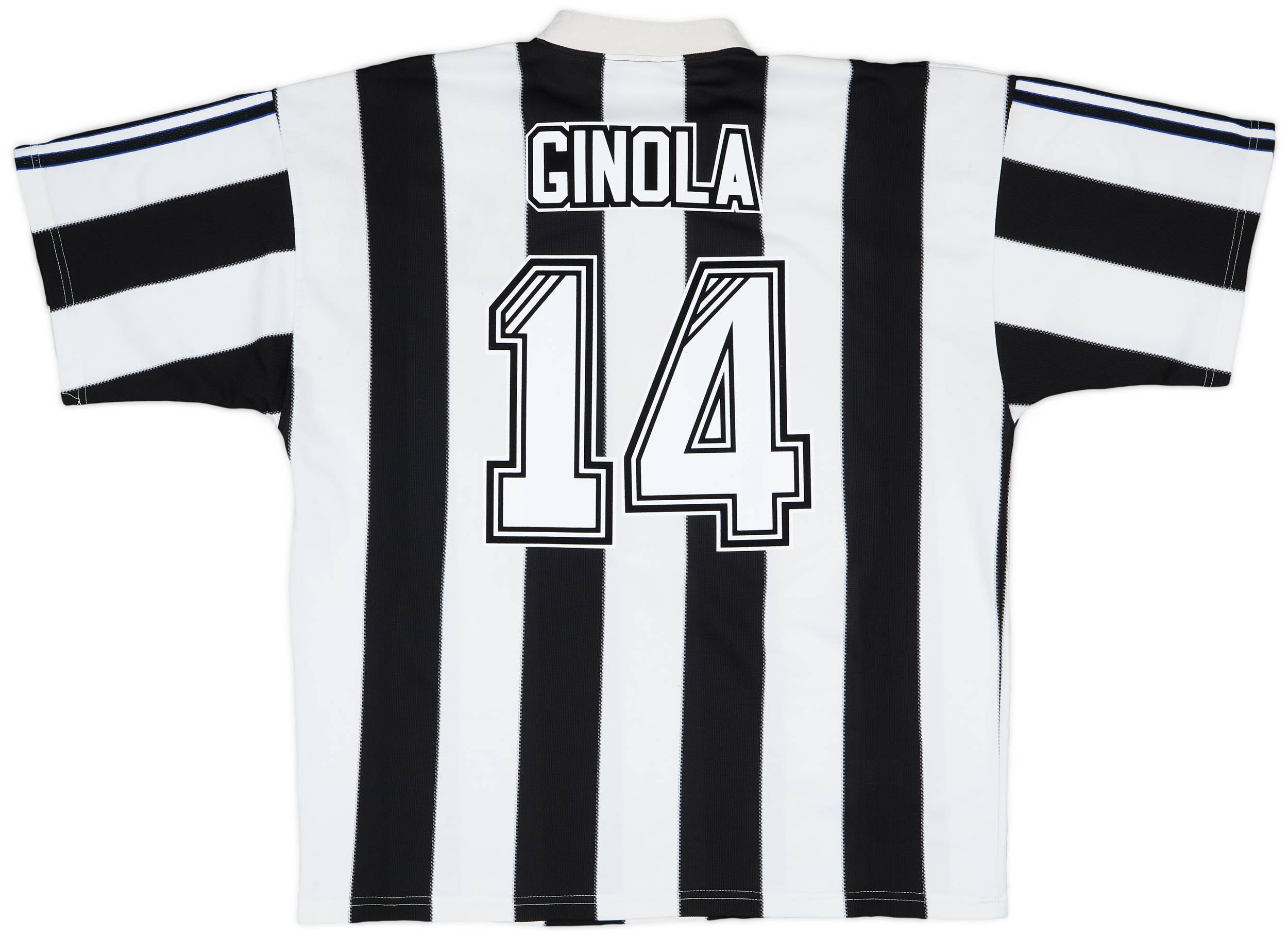 1995-97 Newcastle Home Shirt Ginola #14 - 7/10 - (XL)