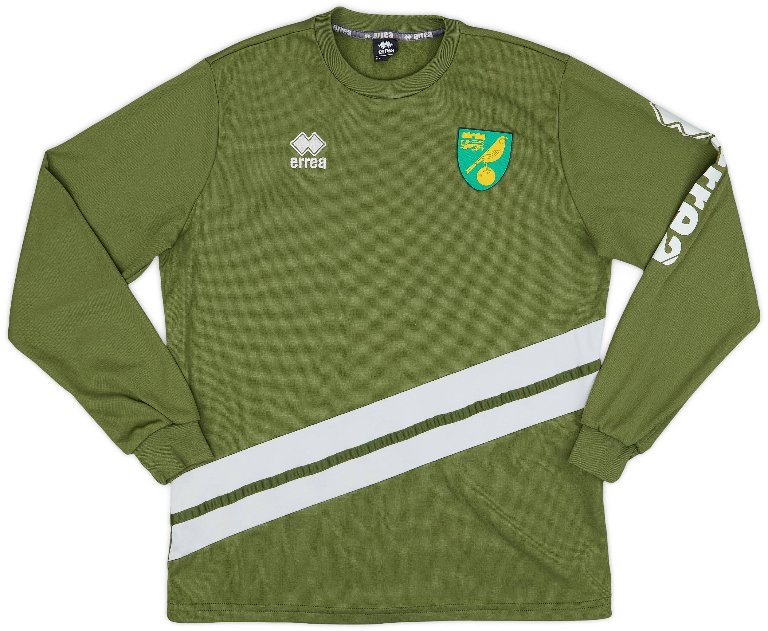 2017-18 Norwich Errea Sweat Top - 8/10 - (L)