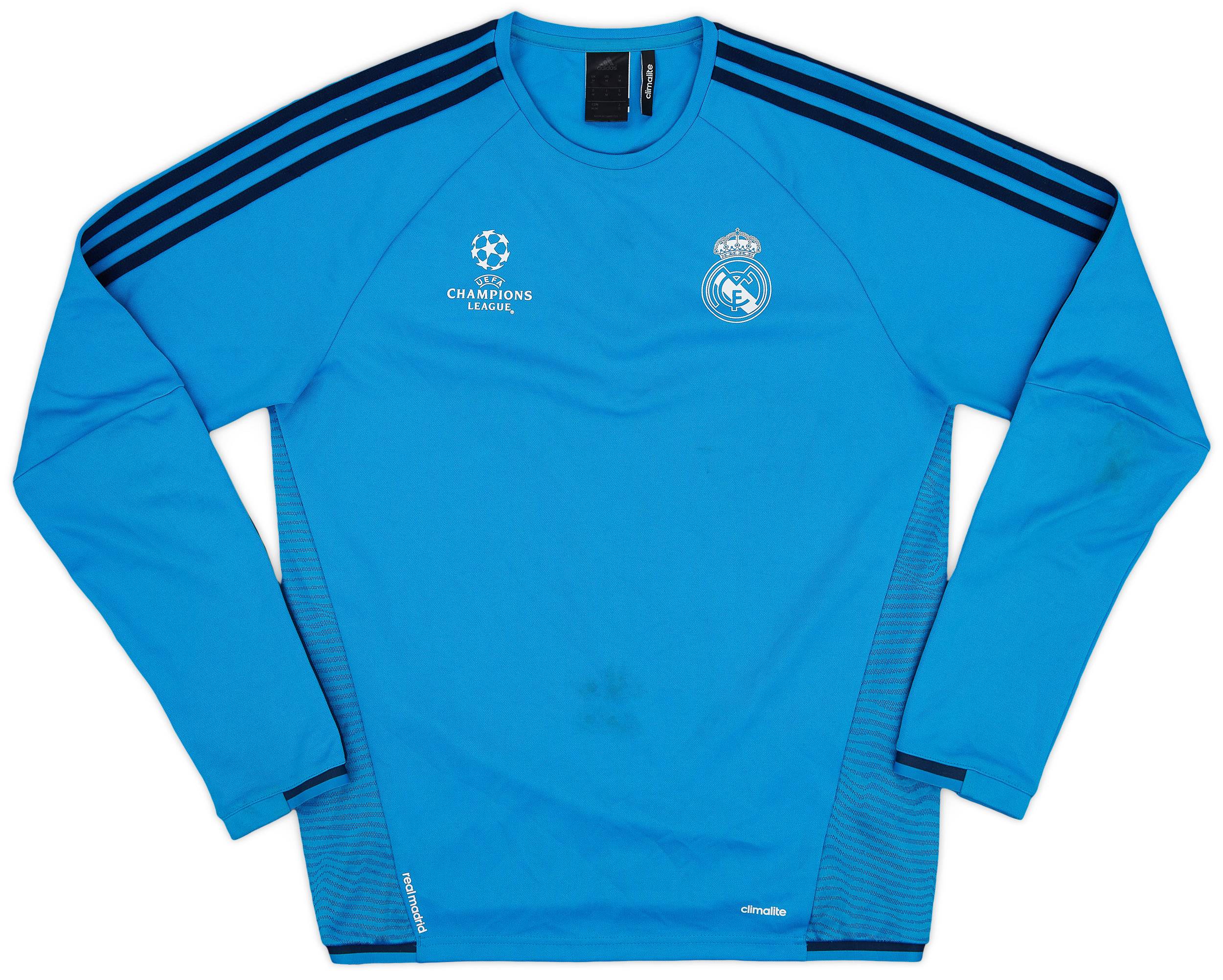 2015-16 Real Madrid adidas CL Sweat Top - 5/10 - (M)