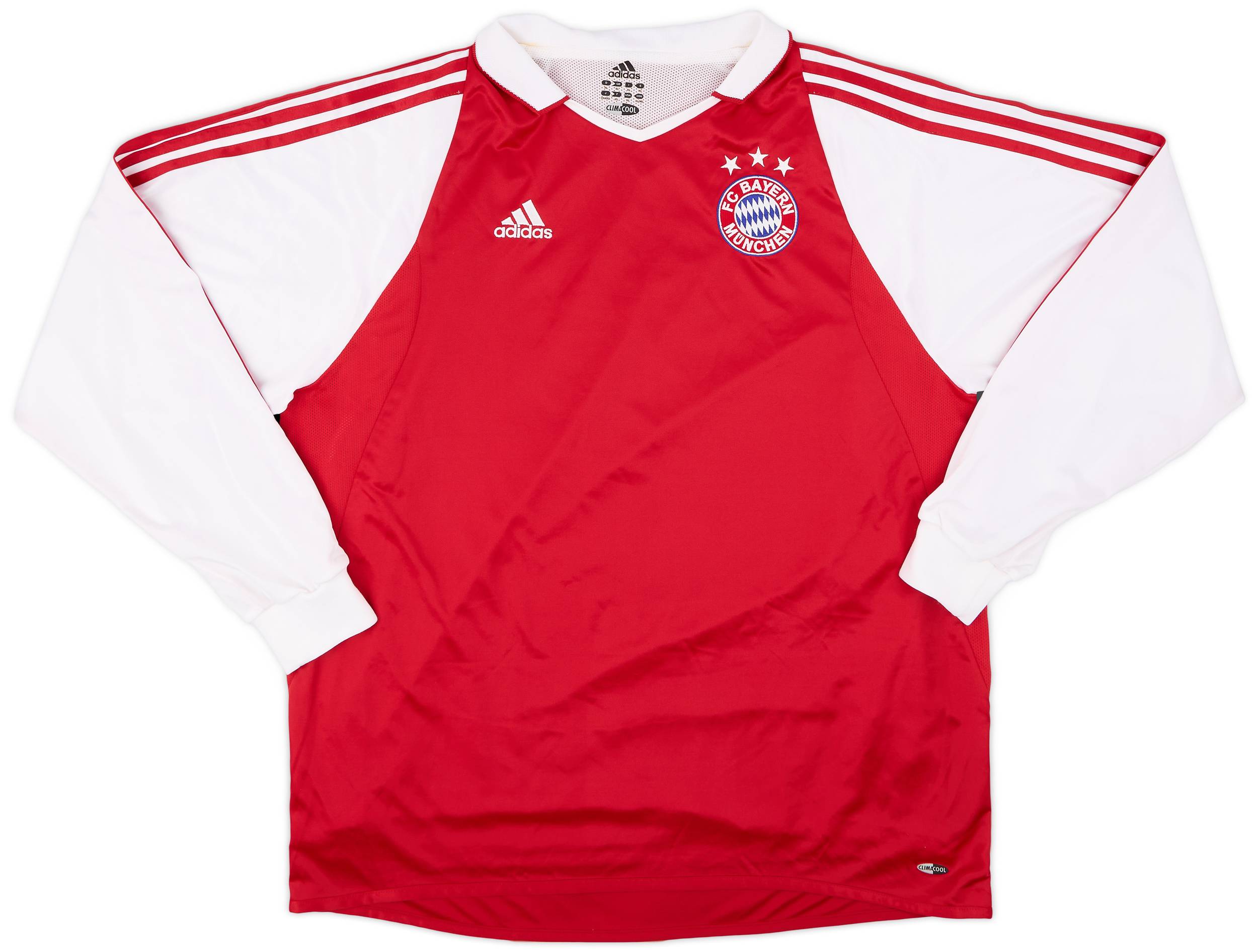 2004-05 Bayern Munich Player Issue Home L/S Shirt Ballack #13 - 9