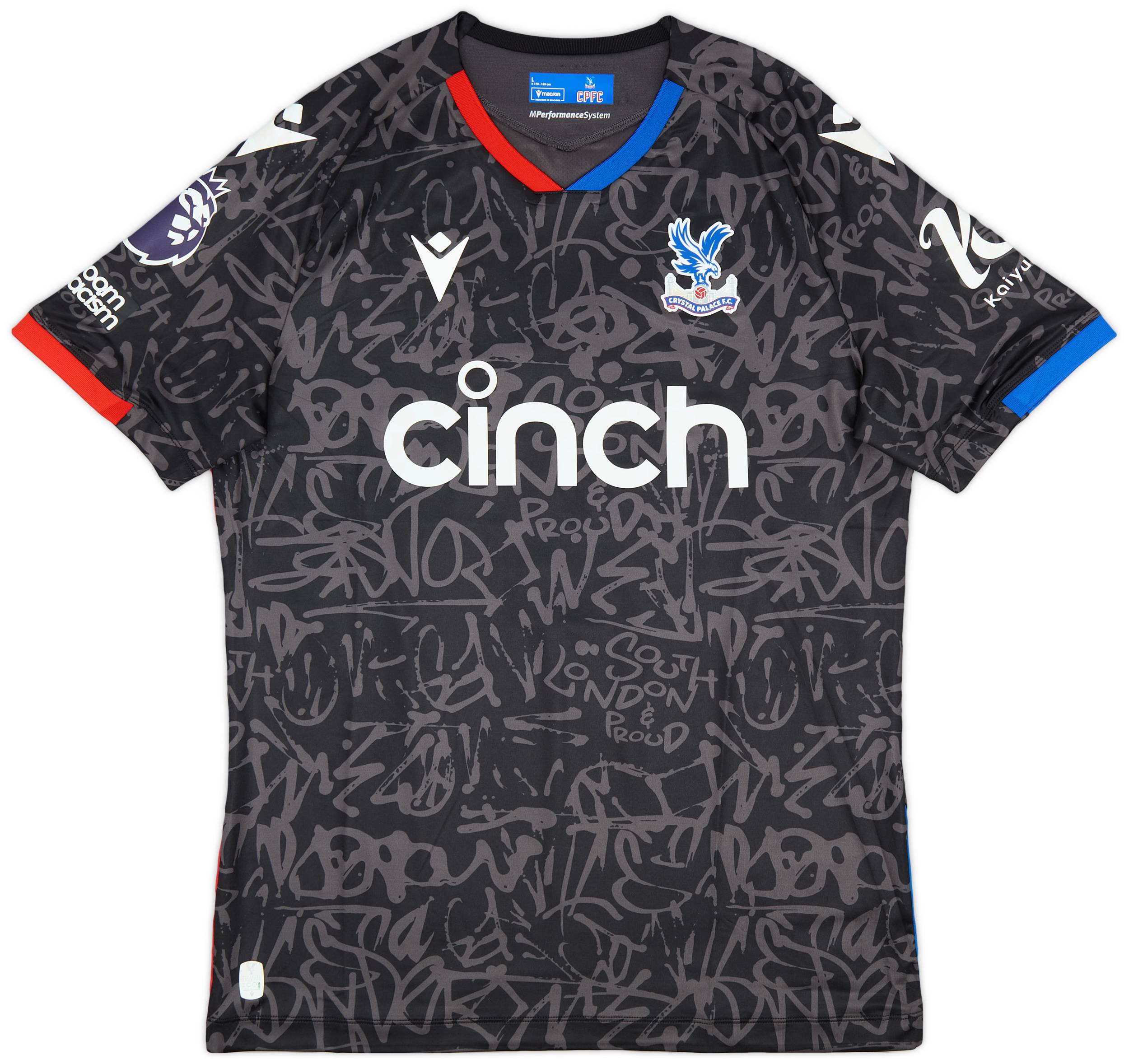 2023-24 Crystal Palace Match Issue Third Shirt Olise #7