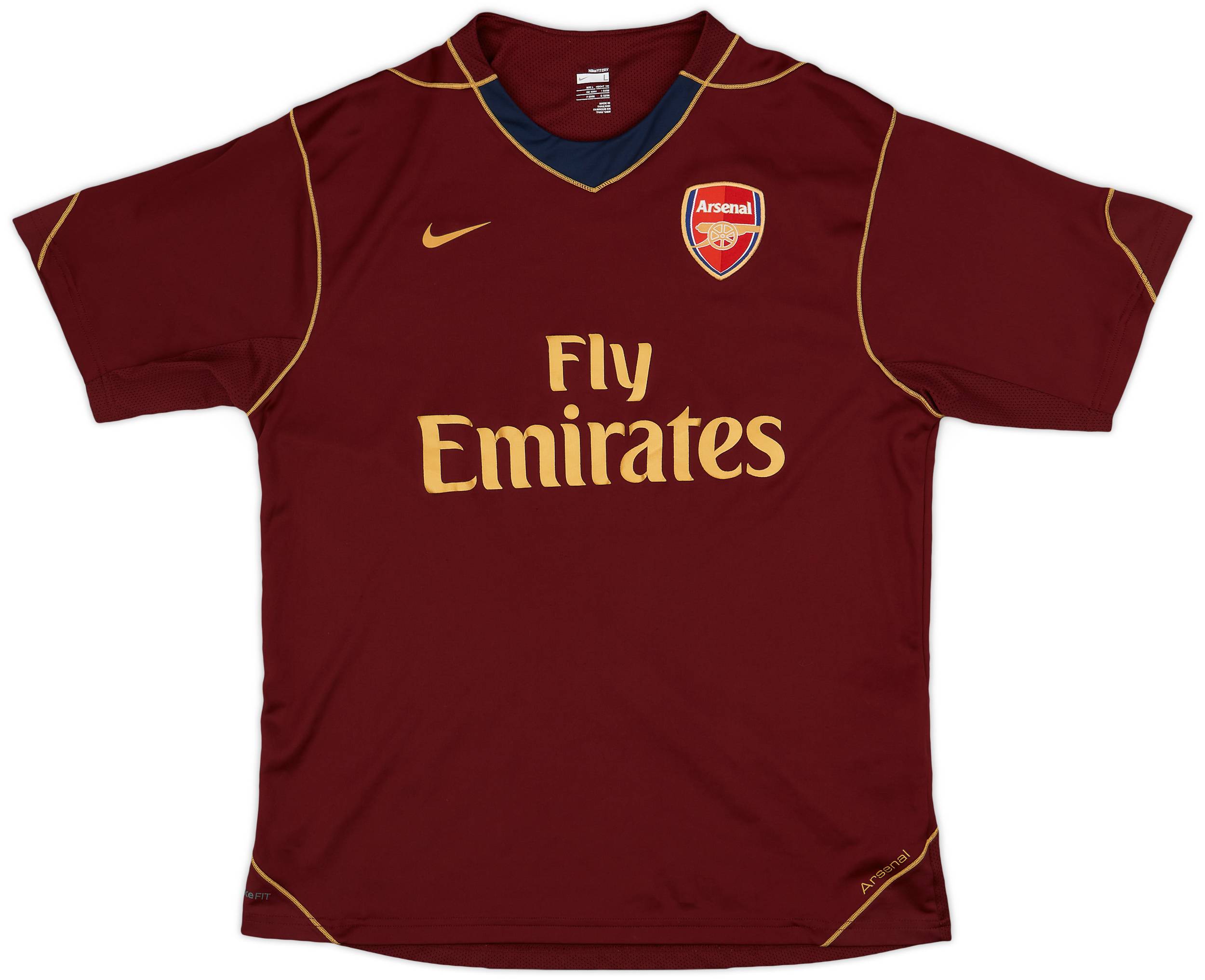 2007-08 Arsenal Nike Training Shirt - 8/10 - (L)