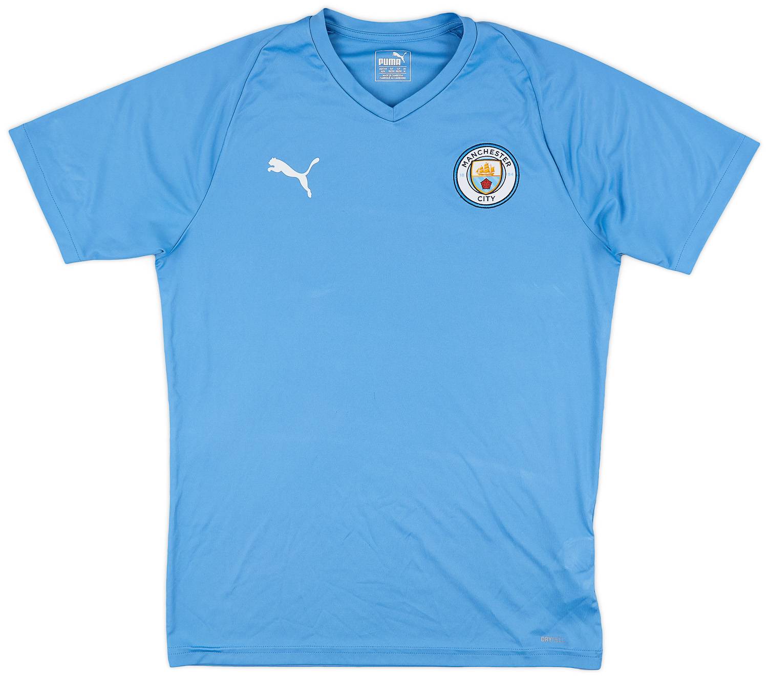 2019-20 Manchester City Puma Training Shirt - 9/10 - (M)