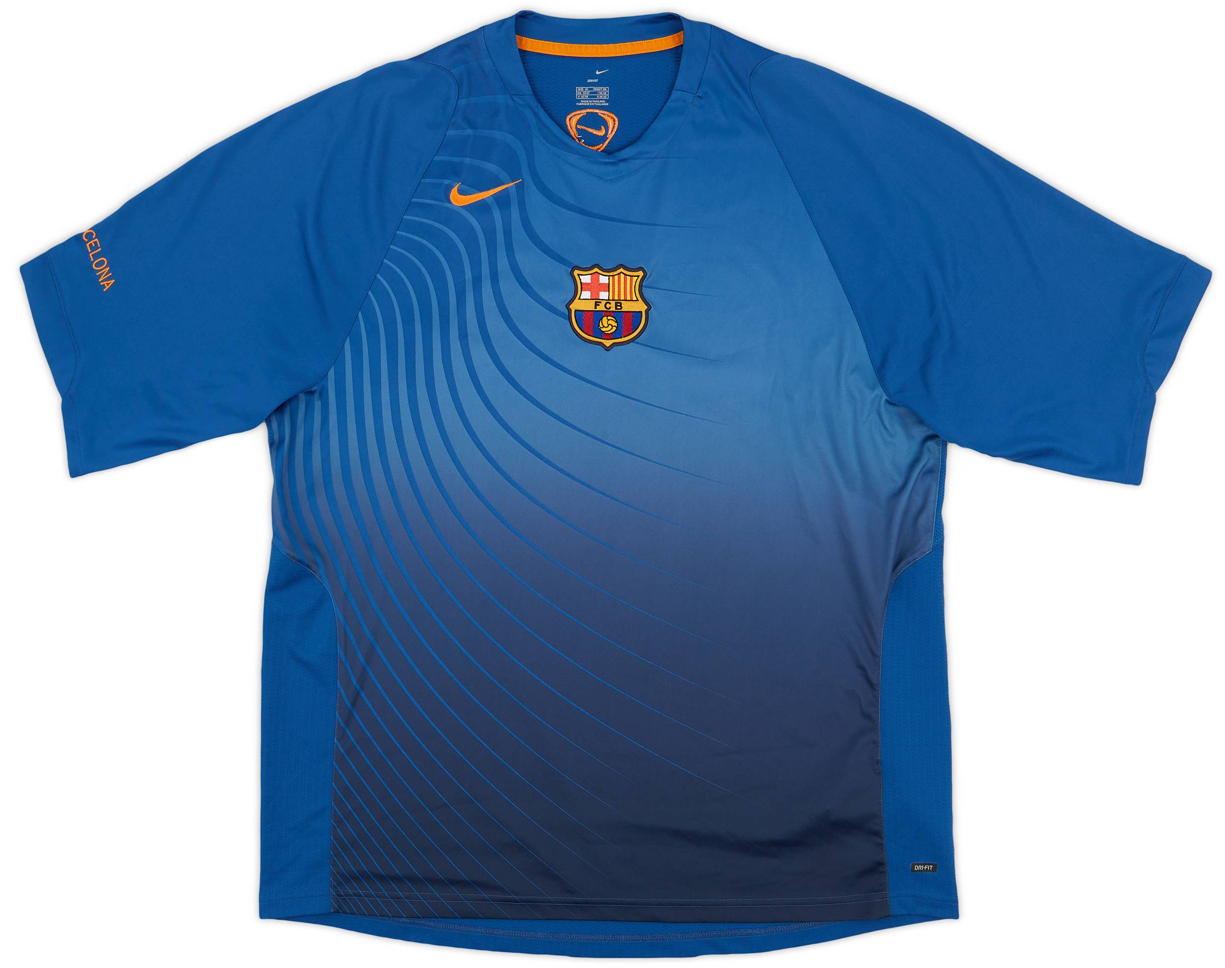 2006-07 Barcelona Nike Training Shirt - 7/10 - (XL)