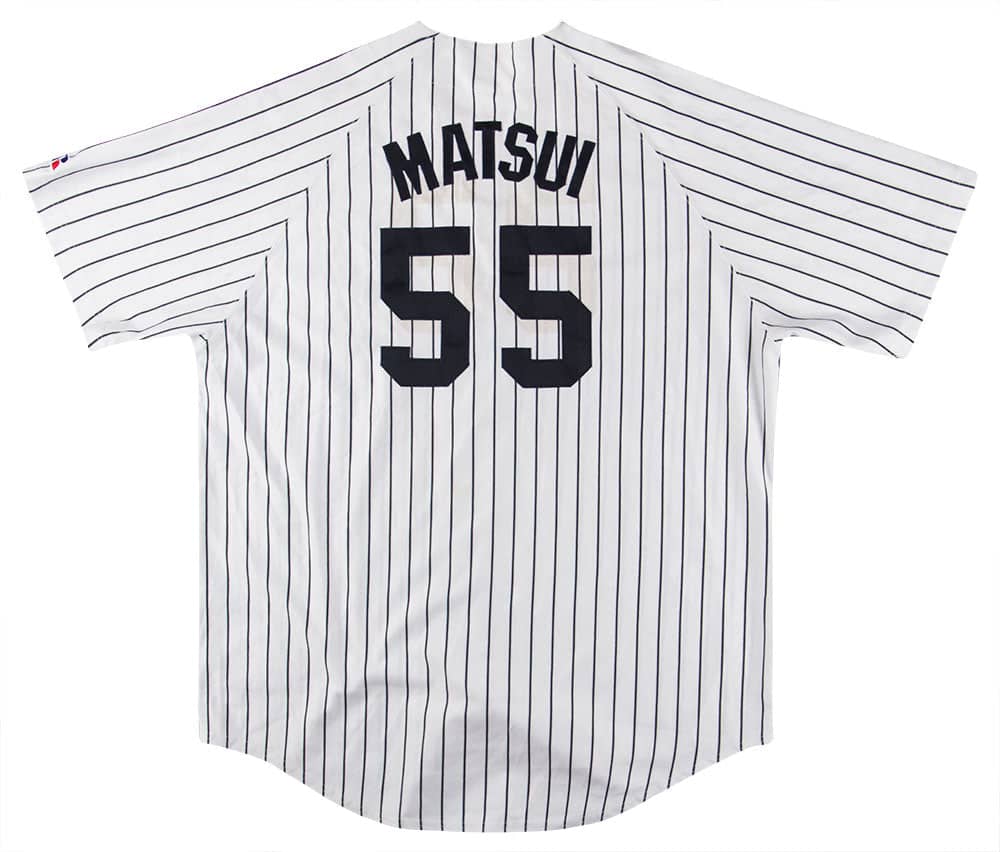 2003-04 New York Yankees Matsui #55 Russell Athletic Jersey