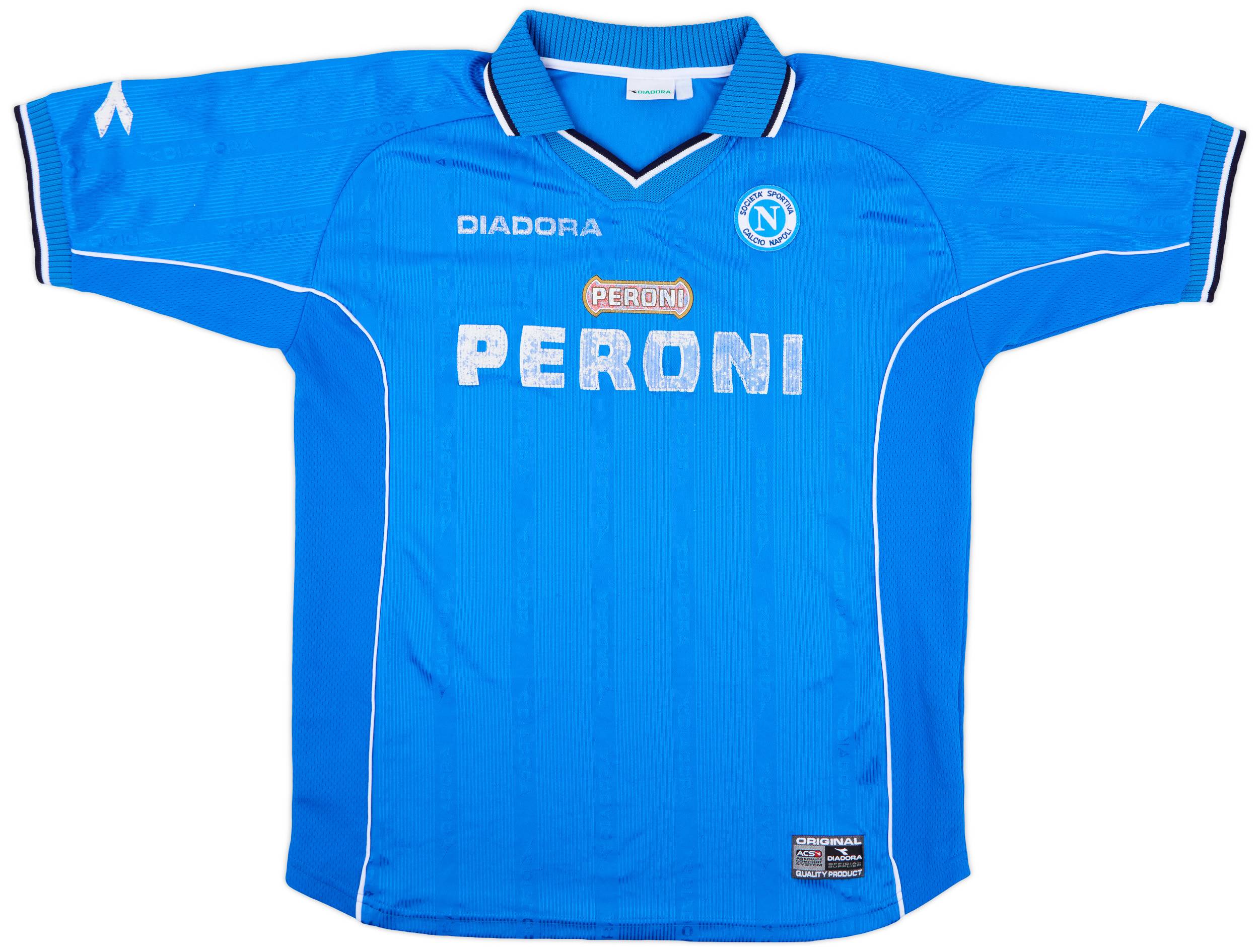 2000-01 Napoli Home Shirt - 5/10 - (L)
