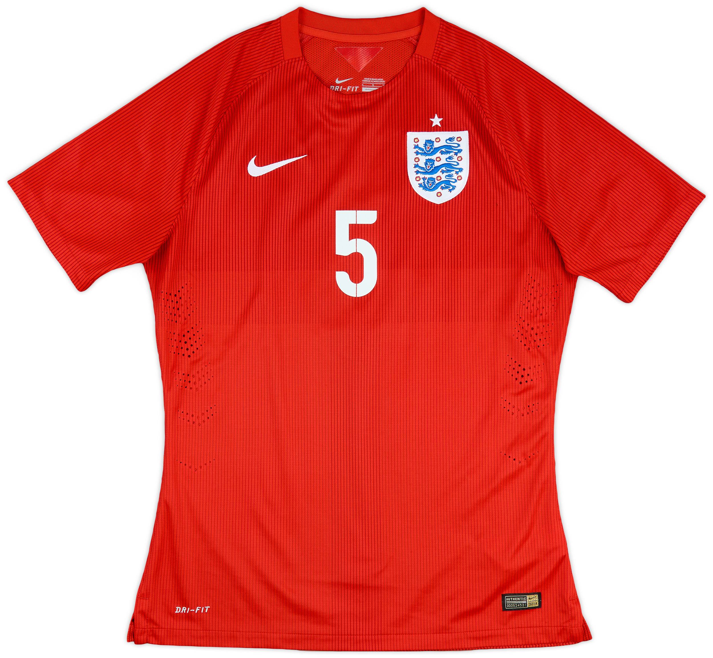 2014-15 England Match Issue Away Shirt #5