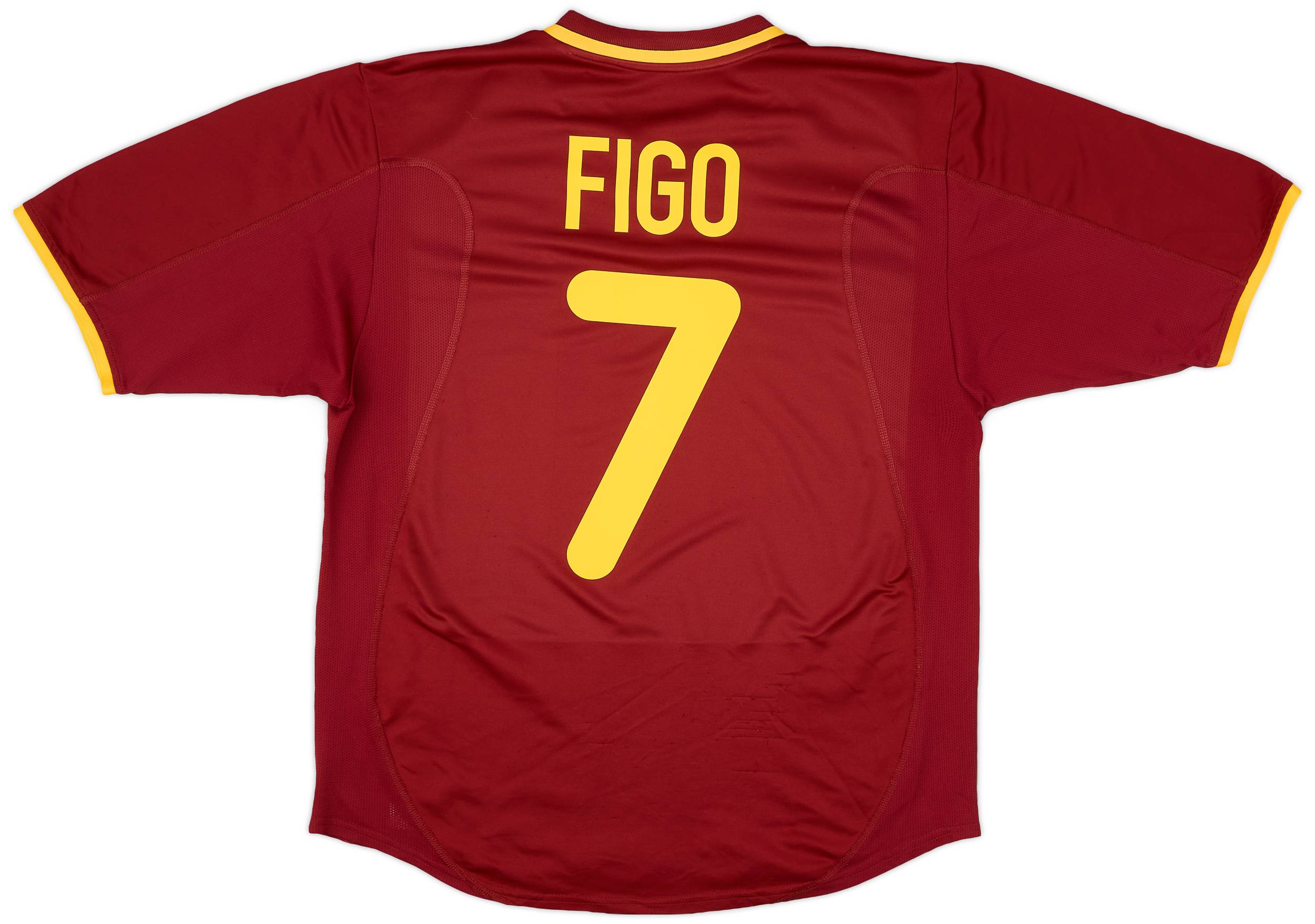 2008 Portugal Nike Retro 1998-00 Home Shirt Figo #7 - 8/10 - (L)
