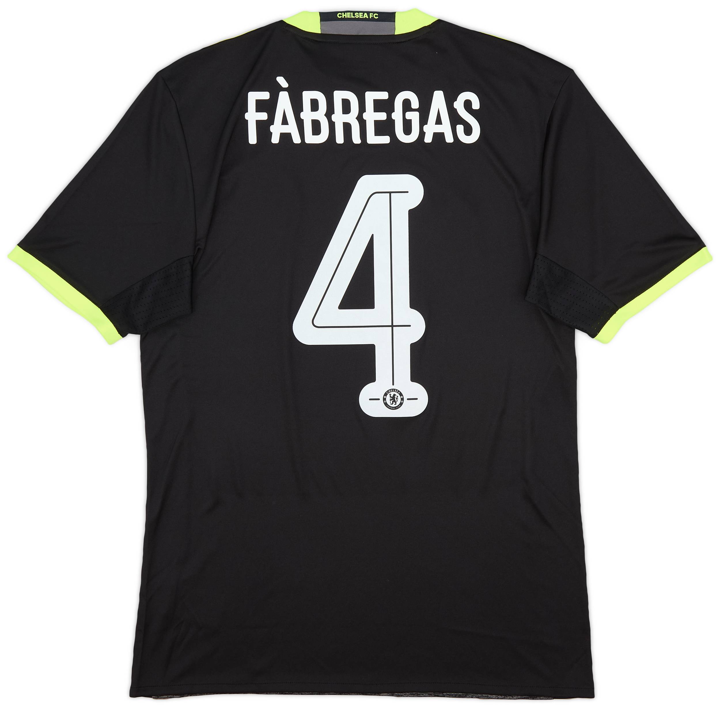 2016-17 Chelsea Away Shirt Fabregas #4 (S)