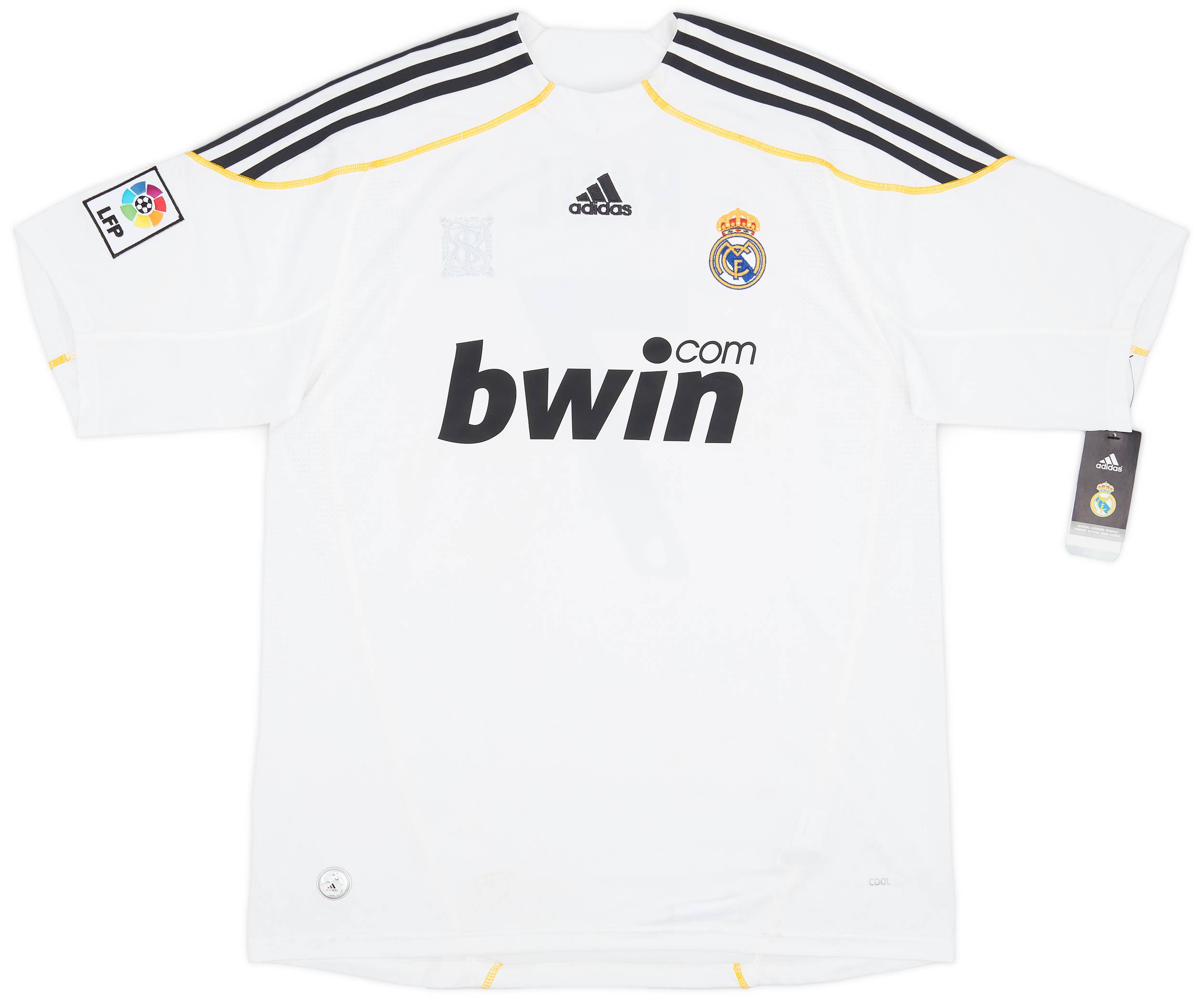 ウェア adidas Real Madrid 2009-10 Home No.7RAUL Real Madrid 2009/10 home kit – LFP – RAUL 7