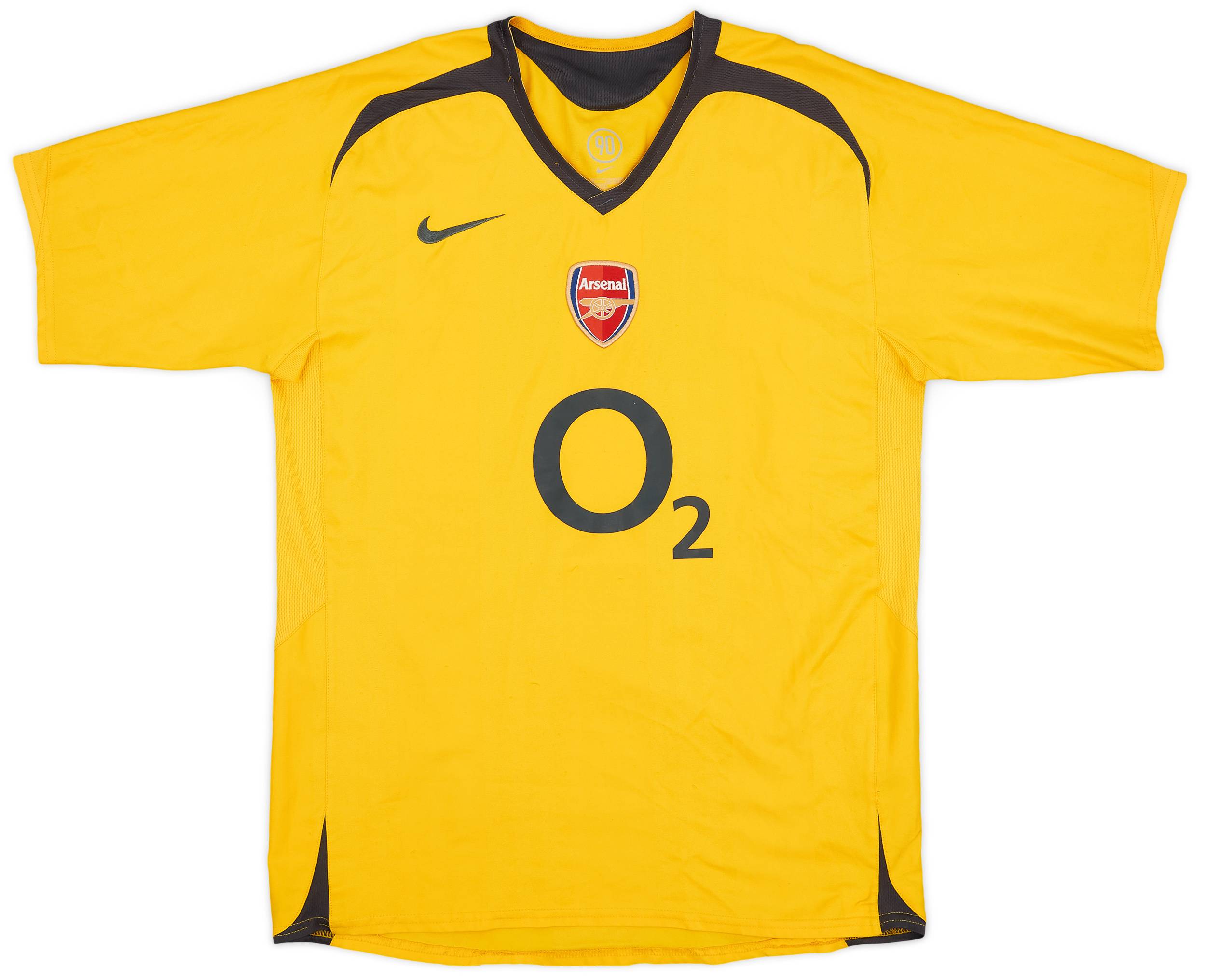 2005-06 Arsenal Away Shirt - 8/10 - (XL.Boys)