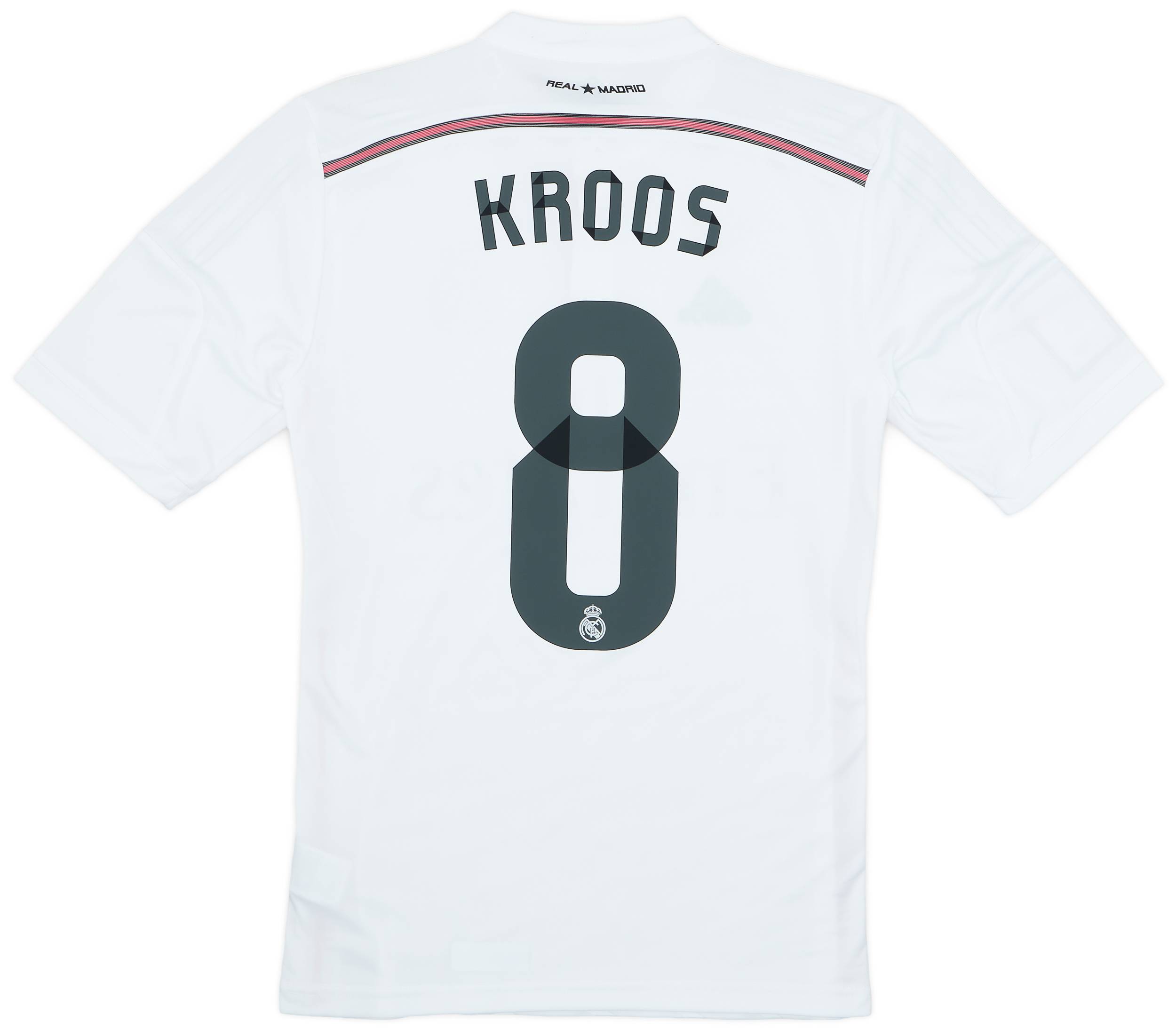 2014-15 Real Madrid Home Shirt Kroos #8 (XS)