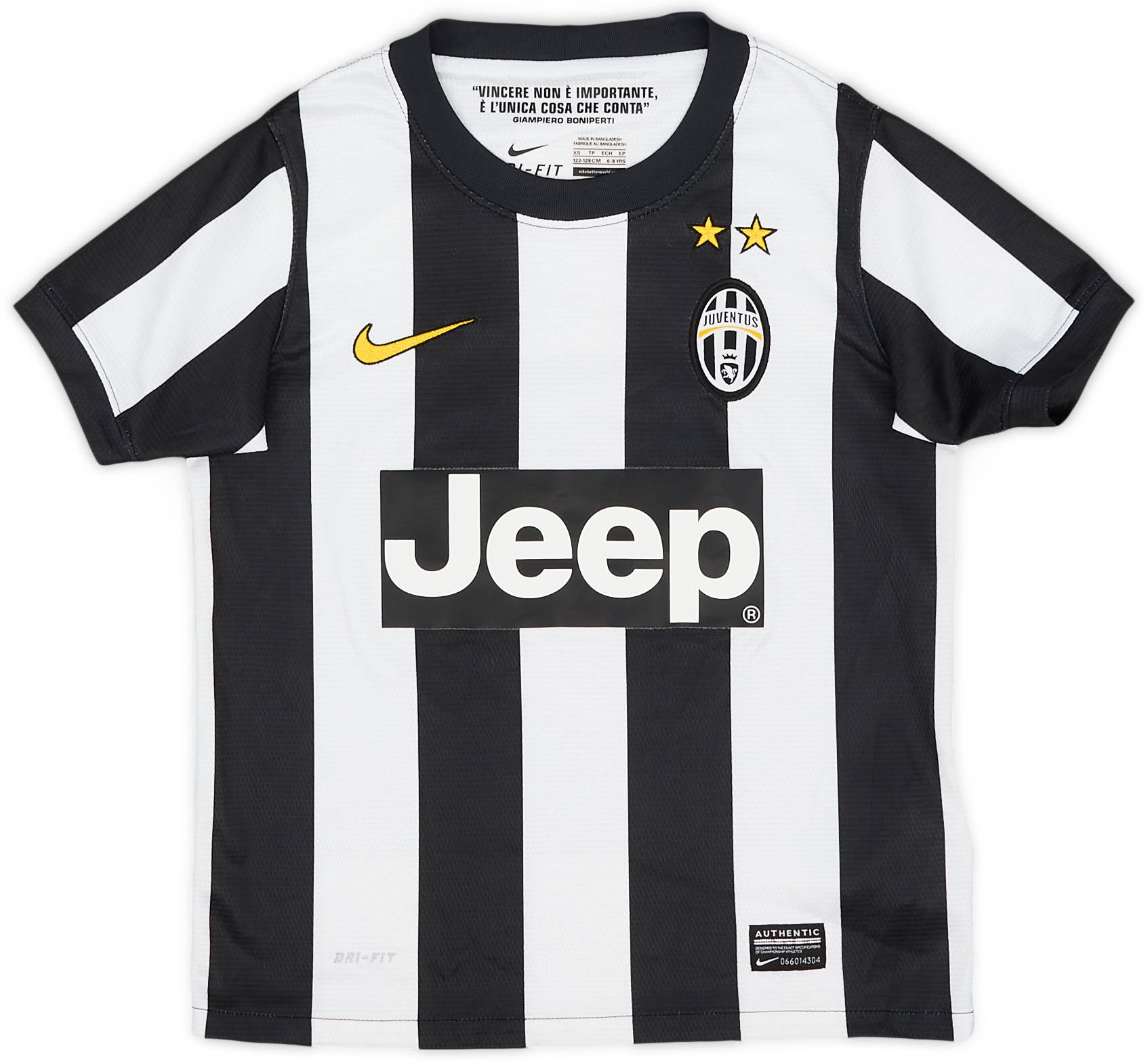 2012-13 Juventus Home Shirt - 9/10 - (6-7 Years)
