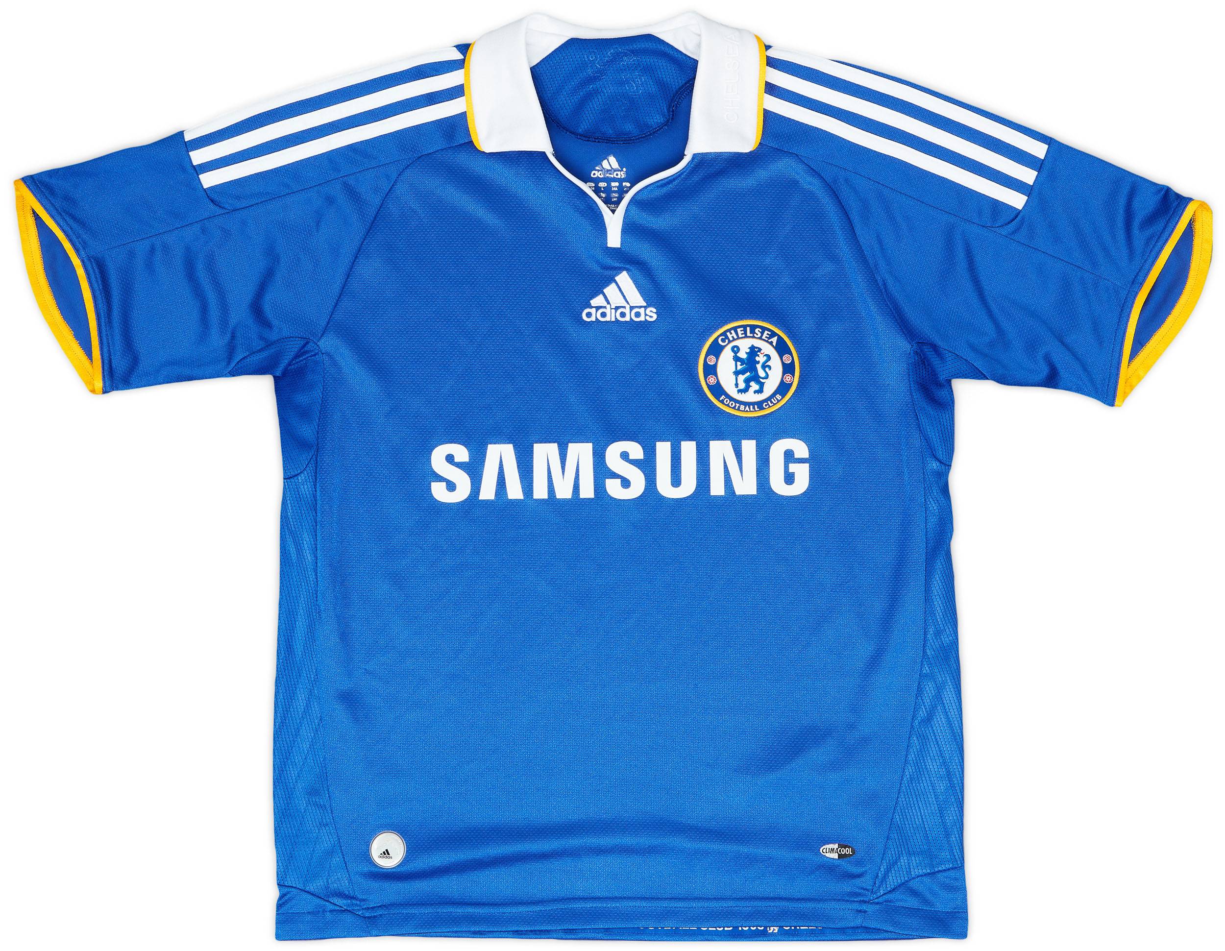 2008-09 Chelsea Home Shirt - 8/10 - (L.Boys)
