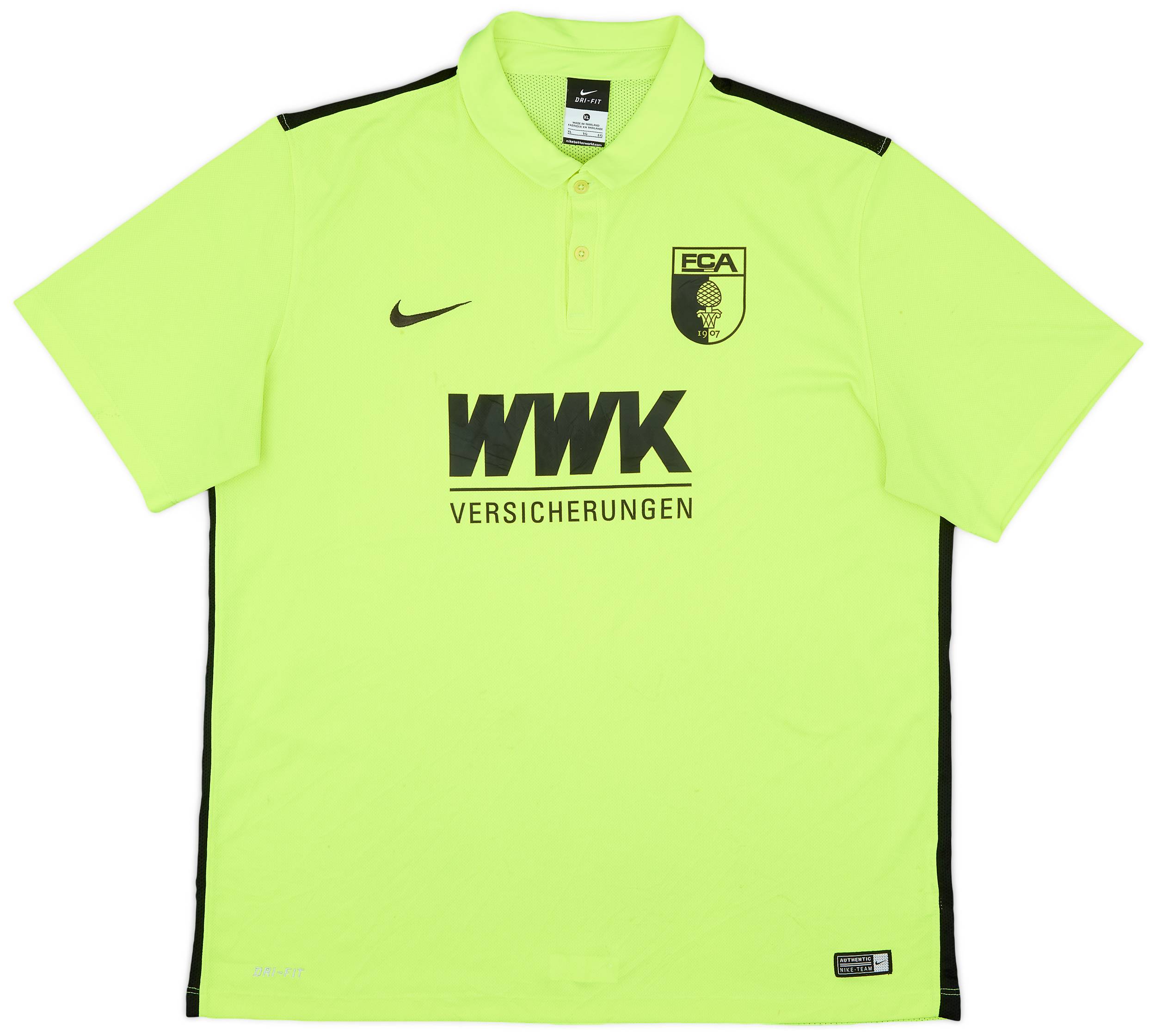 2016-17 FC Augsburg Third Shirt - 5/10 - (XL)