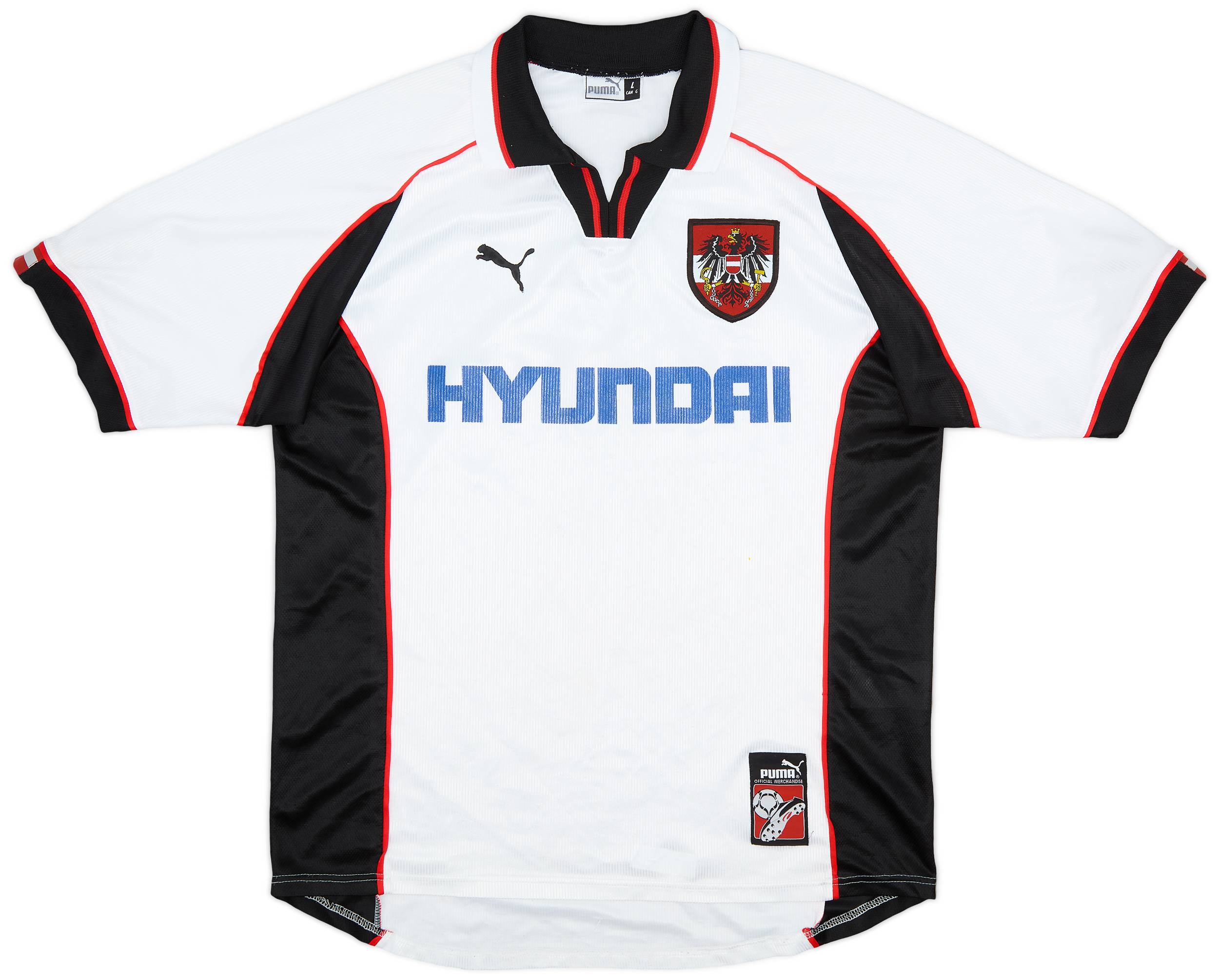 1998 Austria Home Shirt - 7/10 - (L)
