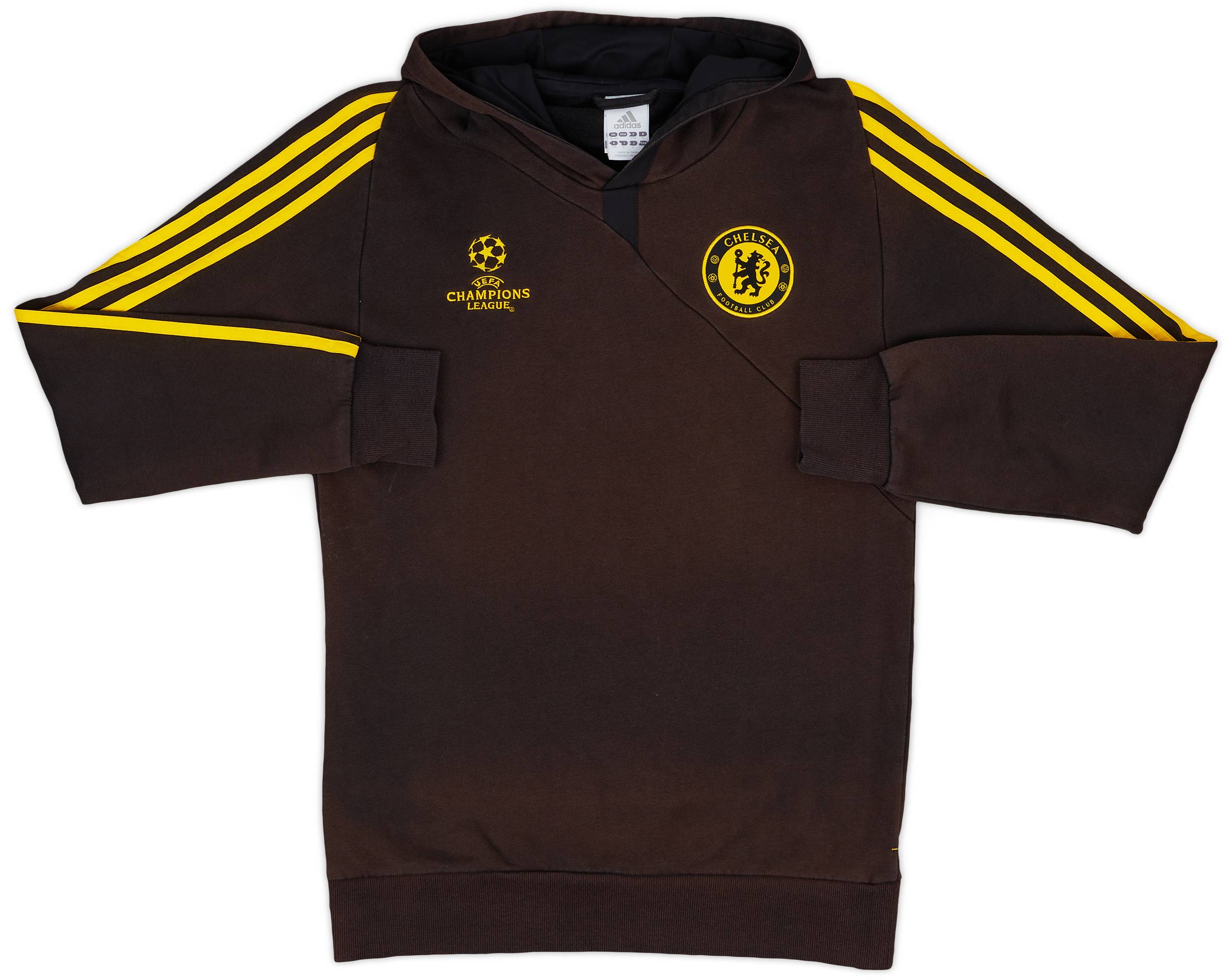 2012-13 Chelsea adidas CL Hooded Top - 8/10 - (M)