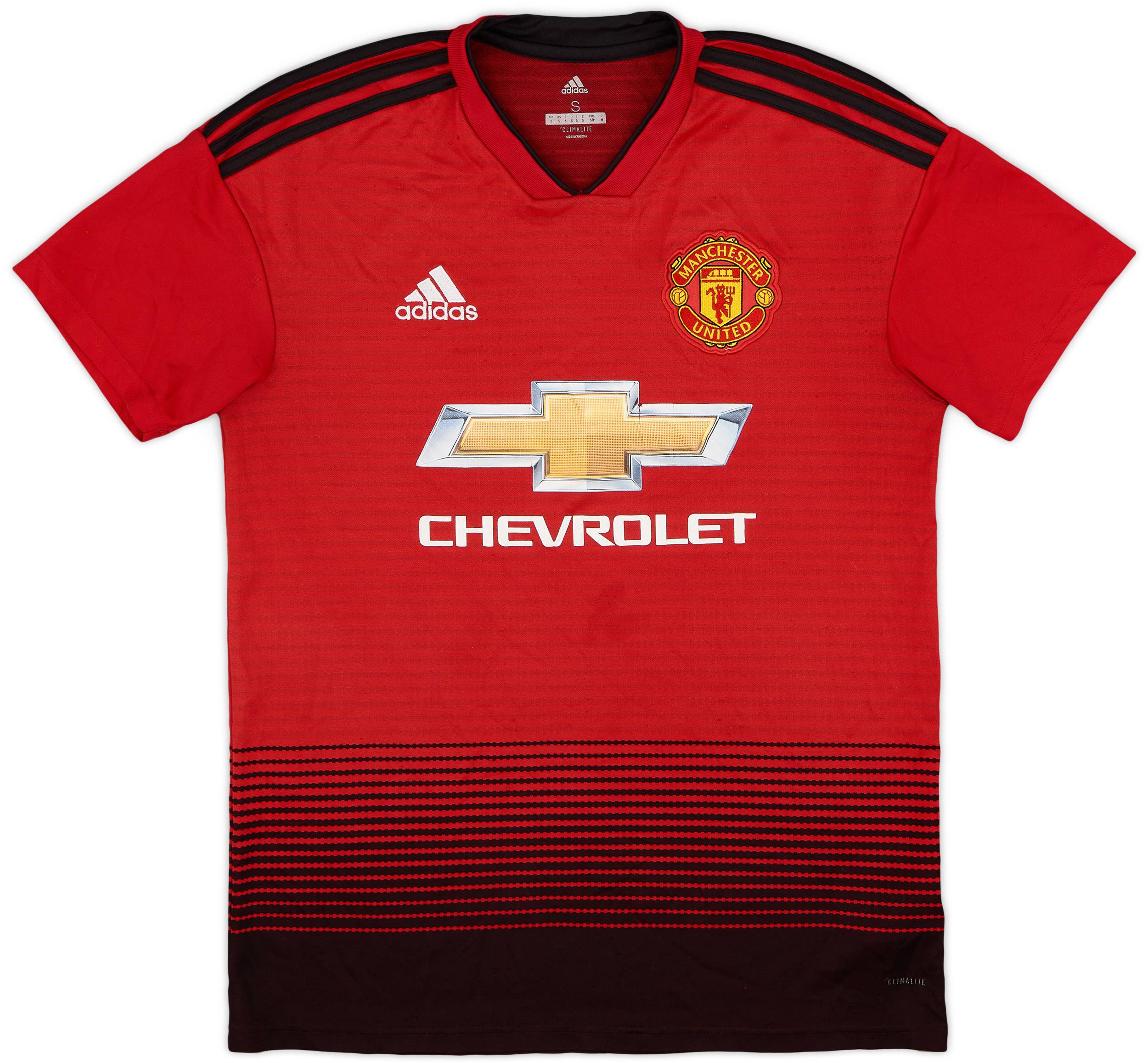 2018-19 Manchester United Home Shirt - 6/10 - (S)