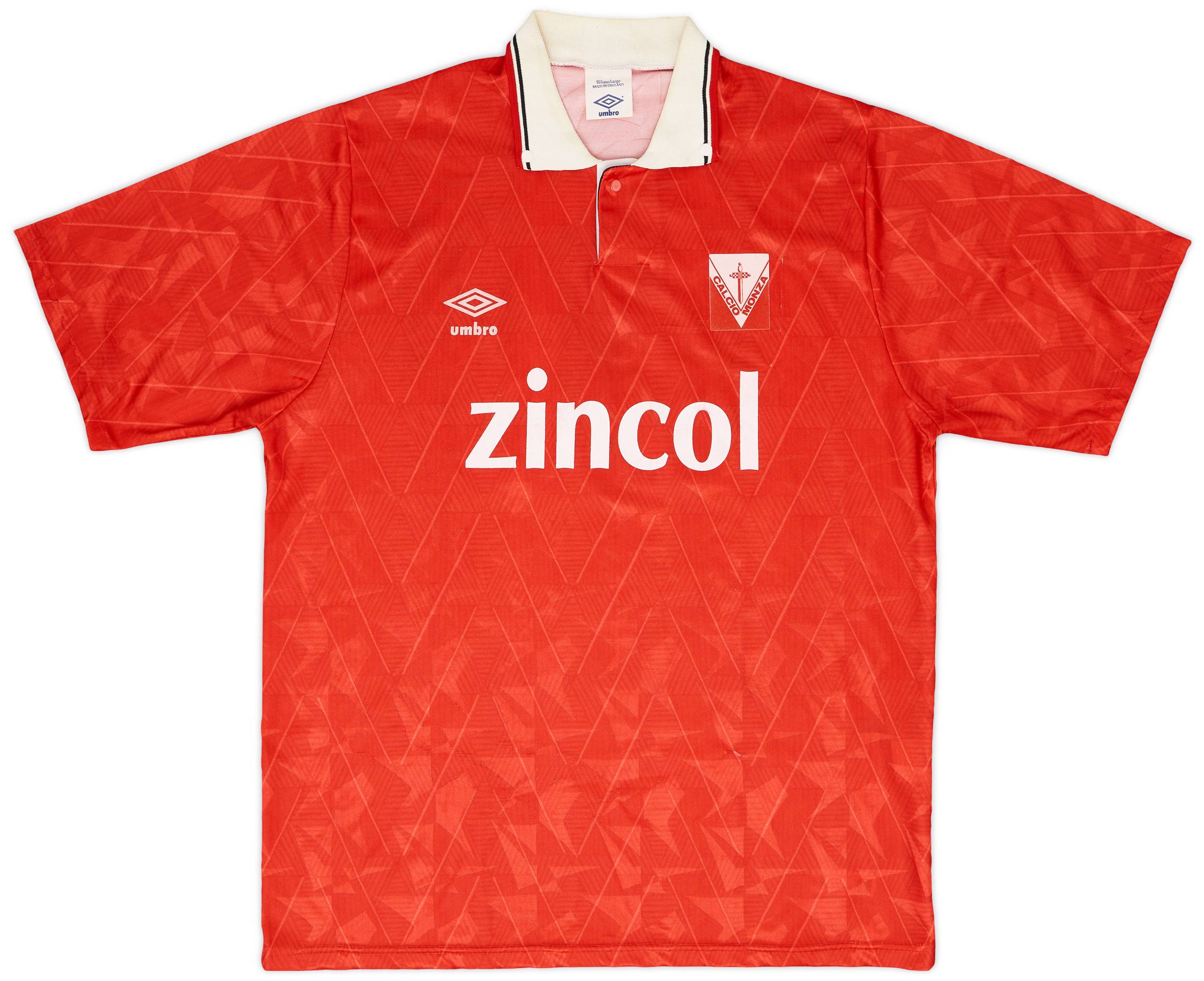 1990-91 Monza Match Issue Home Shirt #11 (Di Biagio)