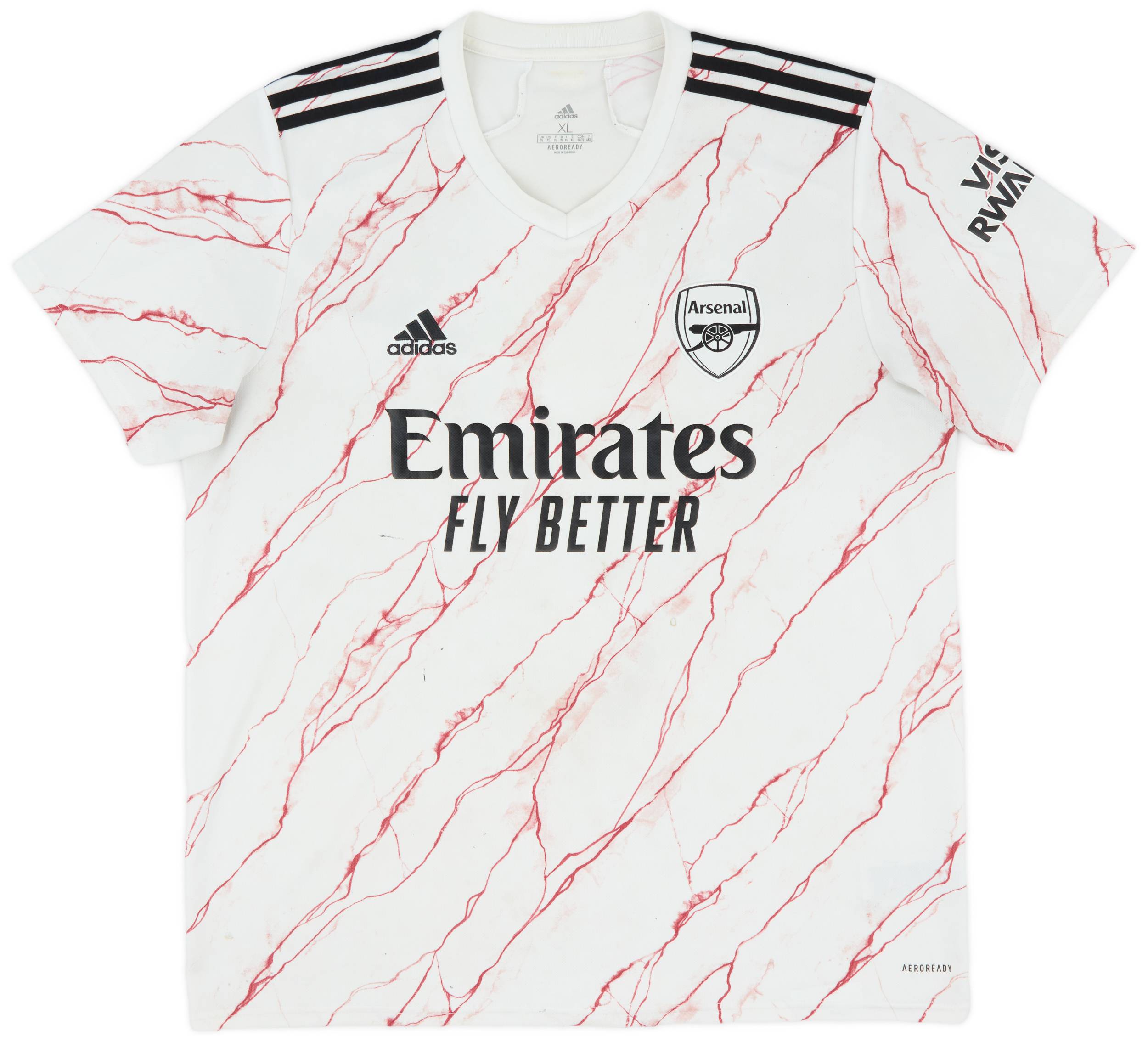2020-21 Arsenal Away Shirt - 4/10 - (XL)