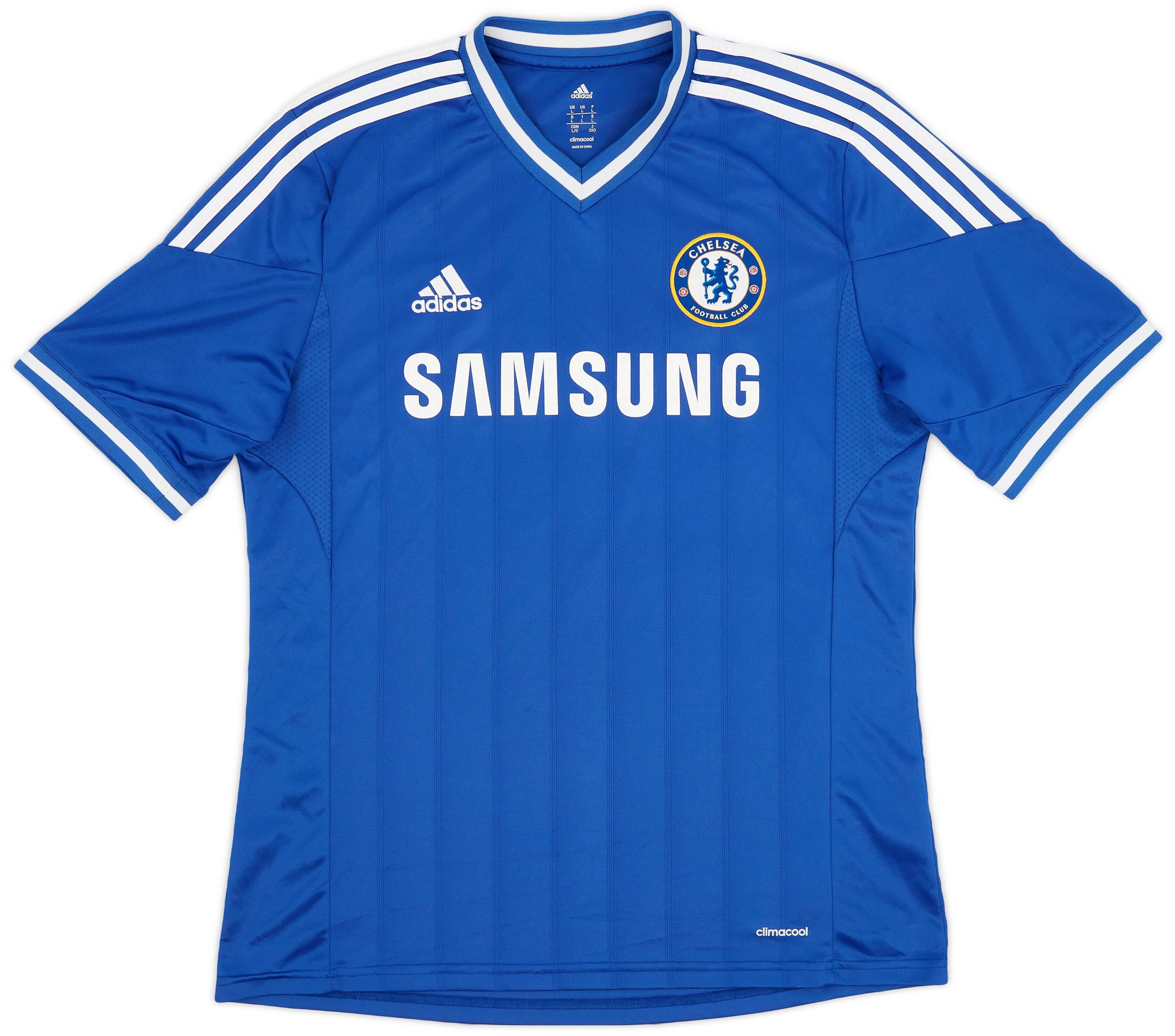 沸騰ブラドン 2013-14 (L) - 9/10 - #10 Mata Shirt Home Chelsea ウェア