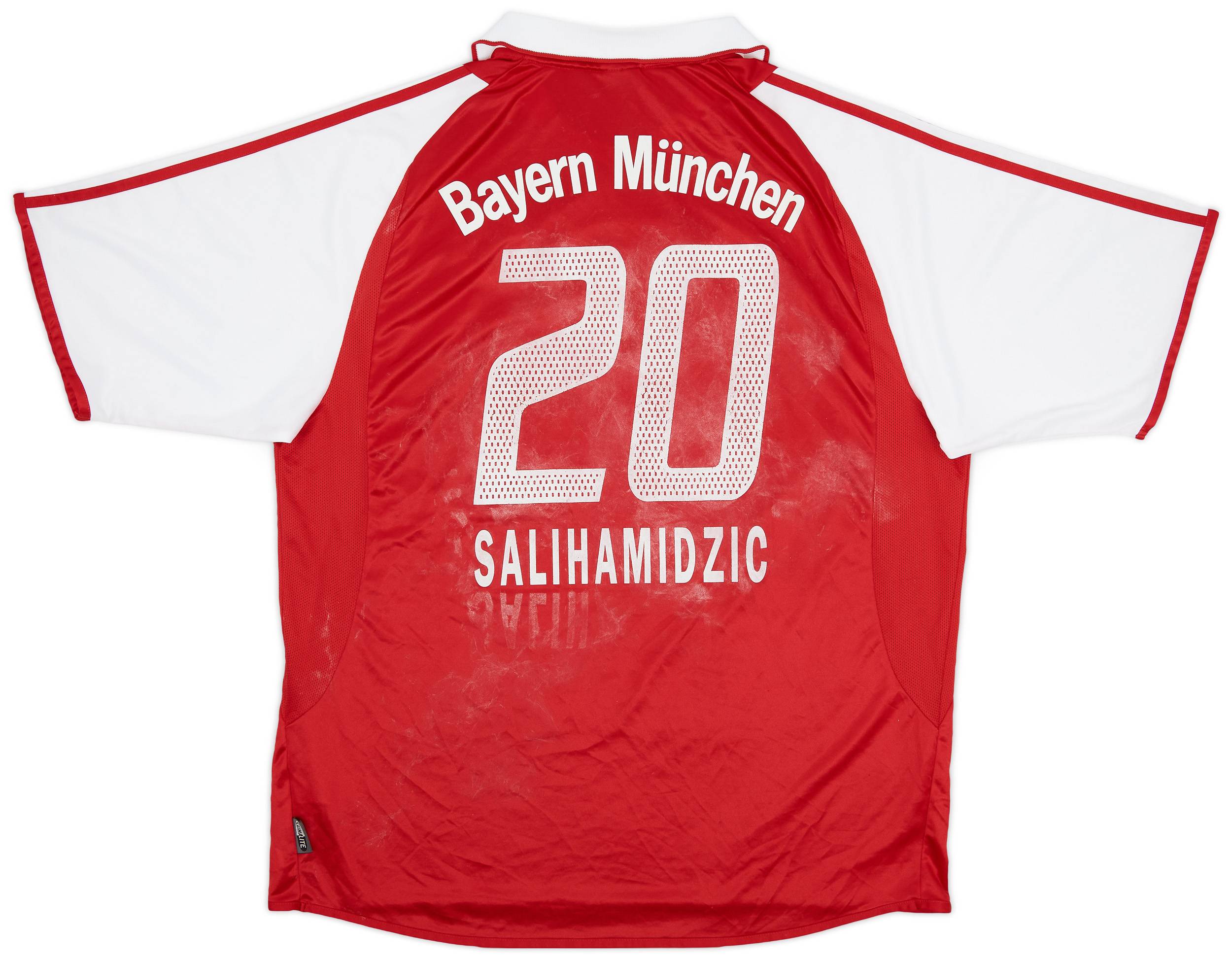2003-04 Bayern Munich Home Shirt Salihamdzic #20 - 3/10 - (XL)