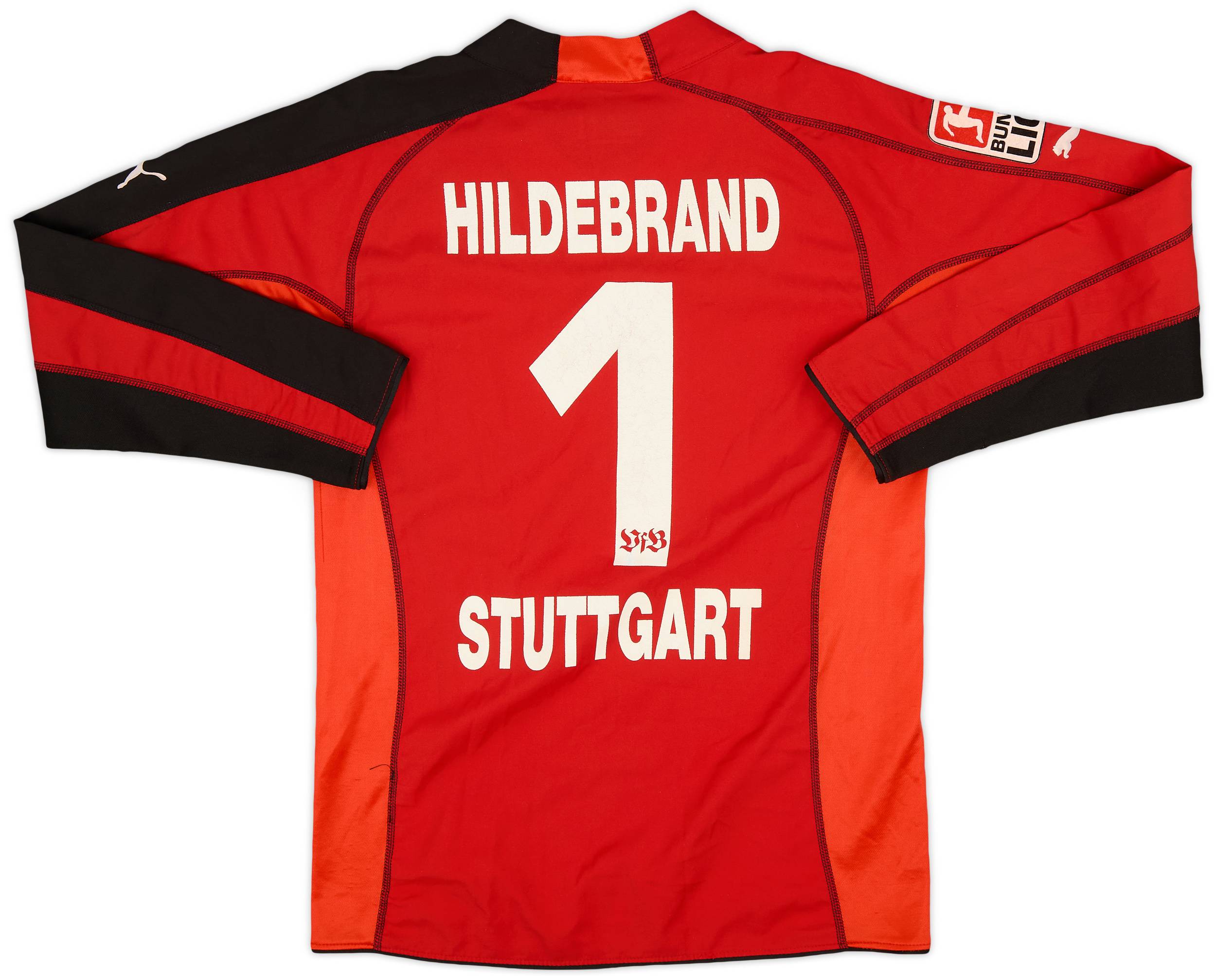 2005-06 Stuttgart GK Shirt Hildebrand #1 - 5/10 - (L.Boys)