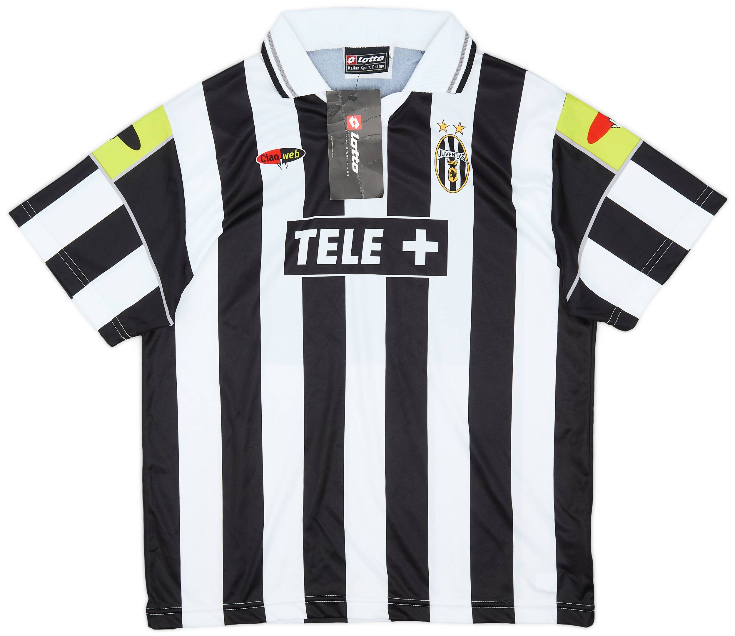 2000-01 Juventus European Home Shirt (XL.Boys)