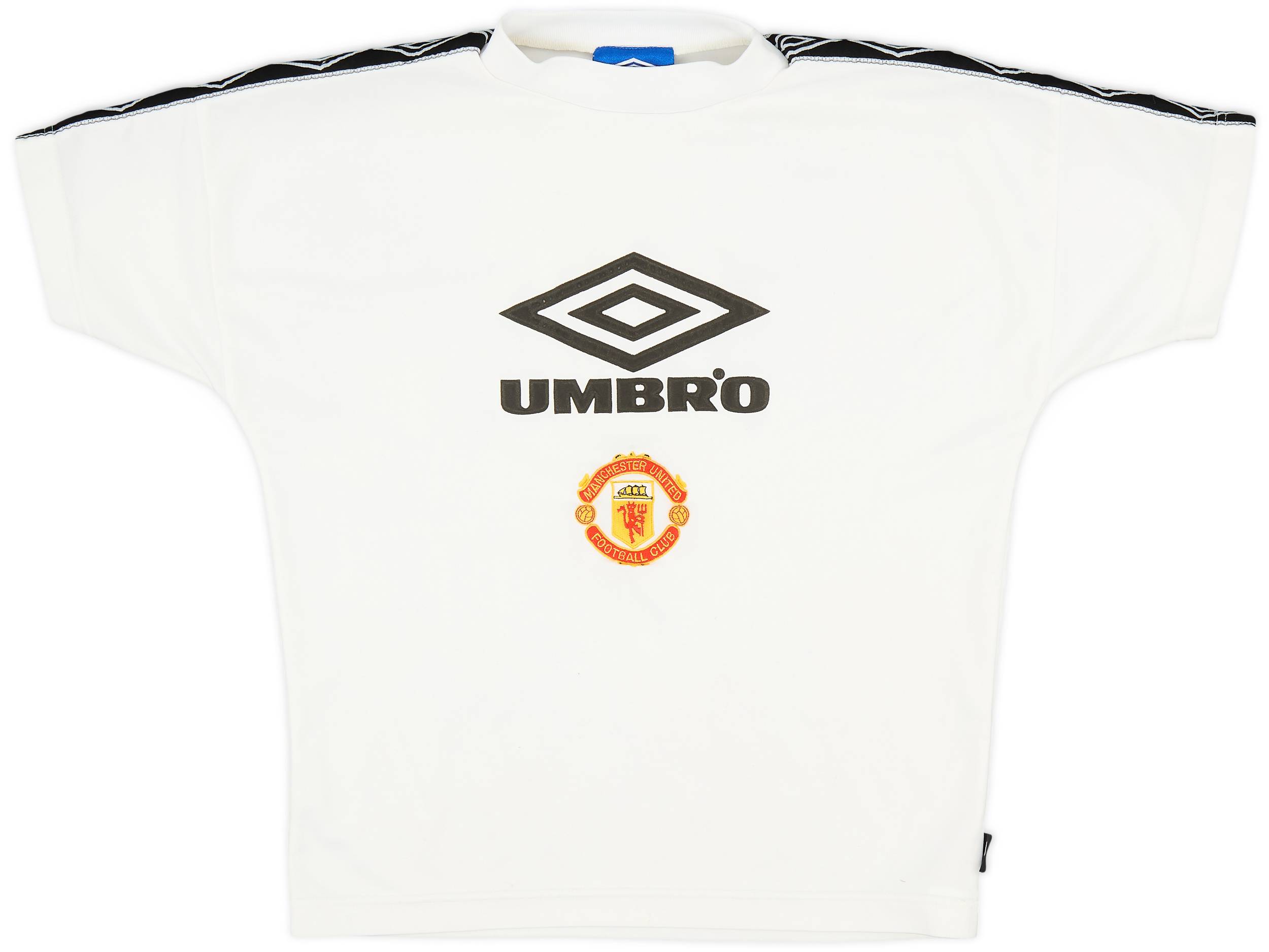 1994-96 Manchester United Umbro Training Shirt - 8/10 - (L.Boys)