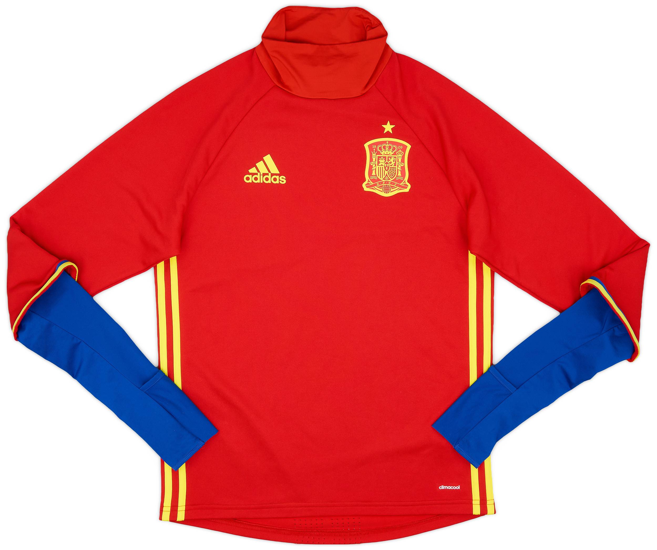 2015-16 Spain adidas Training Top - 9/10 - (S)