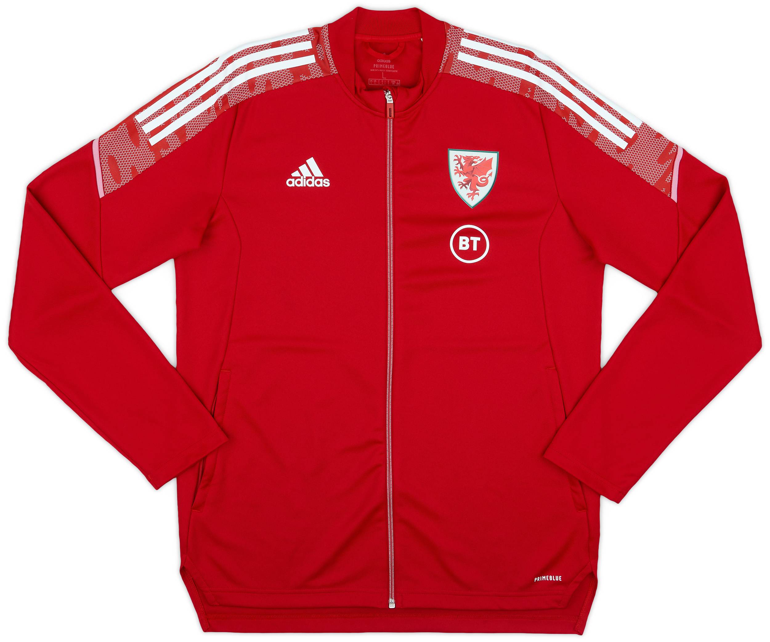 2021-22 Wales adidas Track Jacket - 7/10 - (Women's)