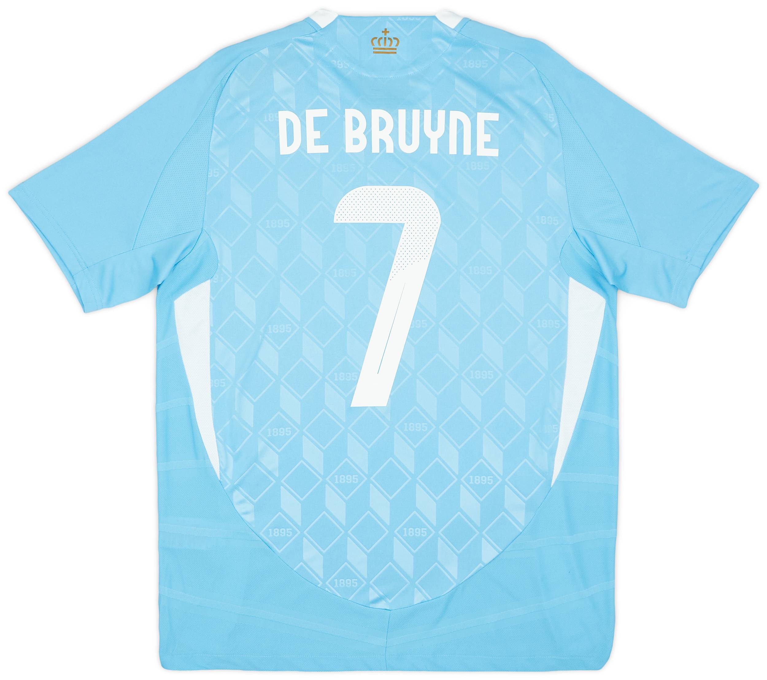 2024-25 Belgium Authentic Away Shirt De Bruyne #7