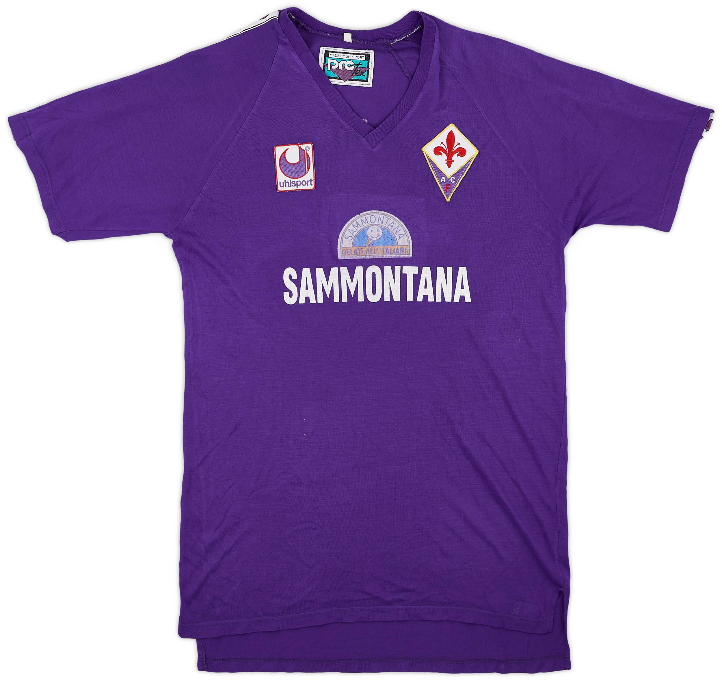 激レア　1994-95・フィオレンティーナ アウェイ　Uhlsport 1994-95 Fiorentina Uhlsport Training Shirt - 7/10 - (XL)