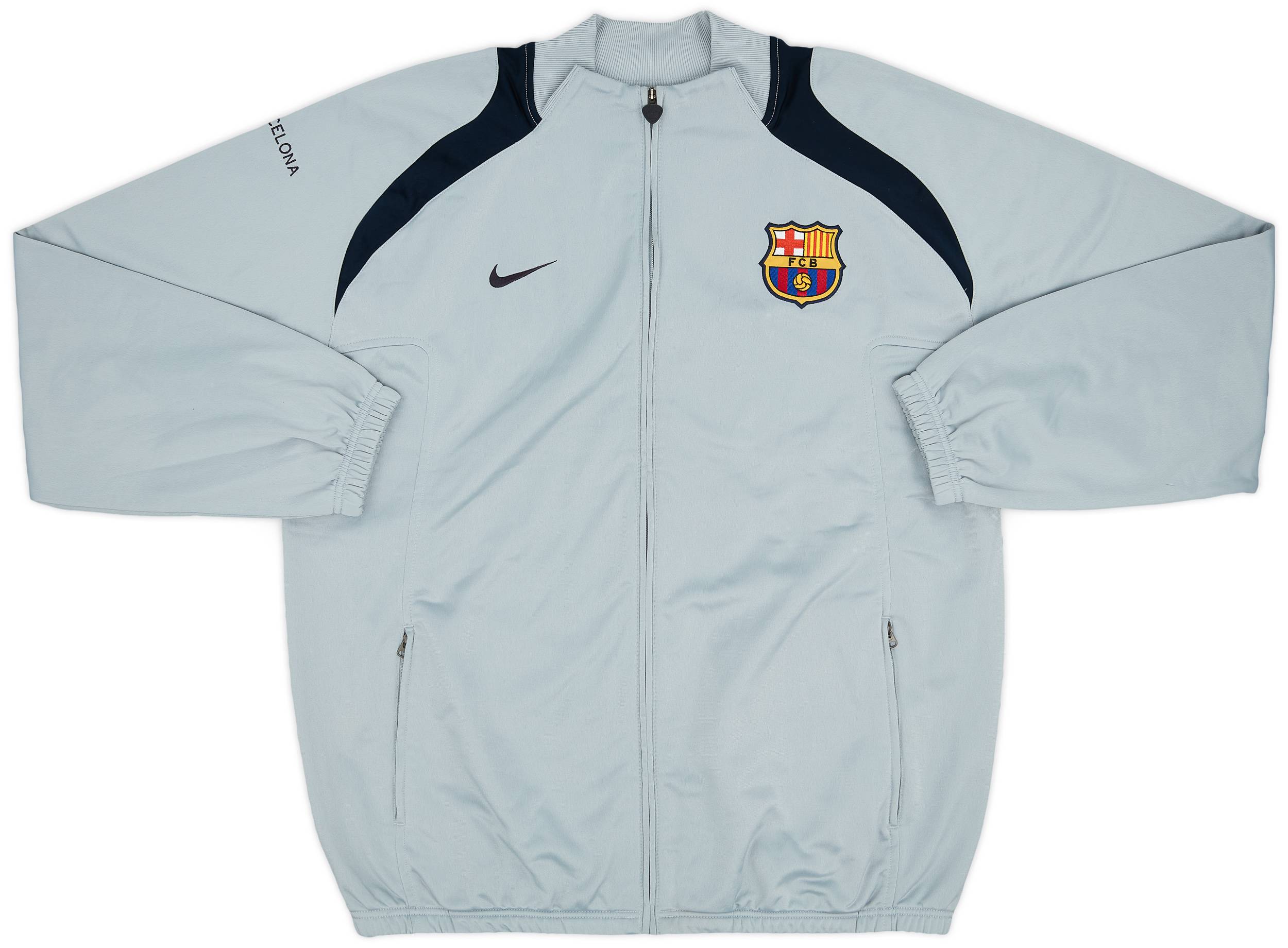2005-06 Barcelona Nike Track Jacket - 8/10 - (XL)