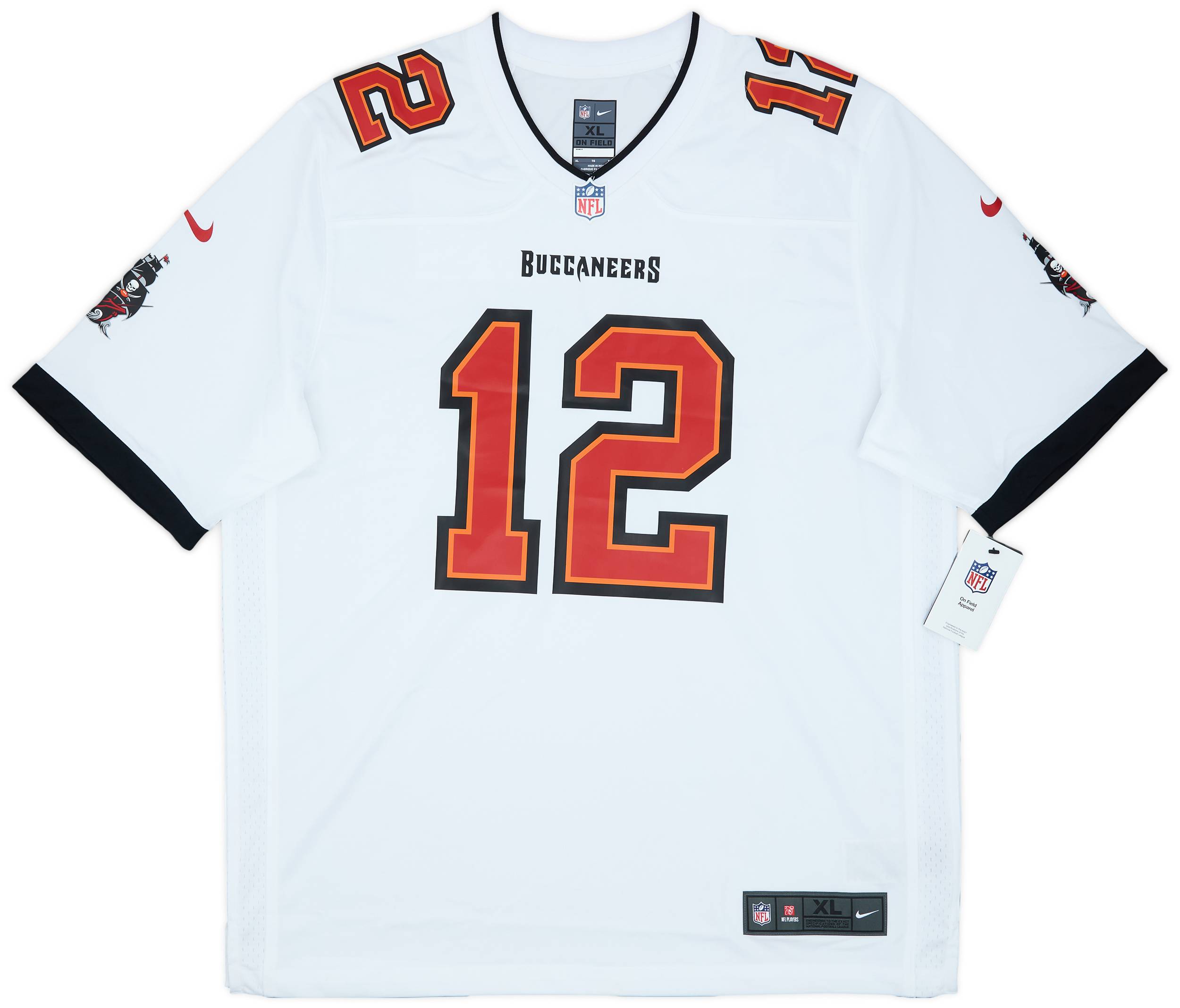2020-22 Tampa Bay Buccaneers Brady #12 Nike Game Away Jersey (XL)