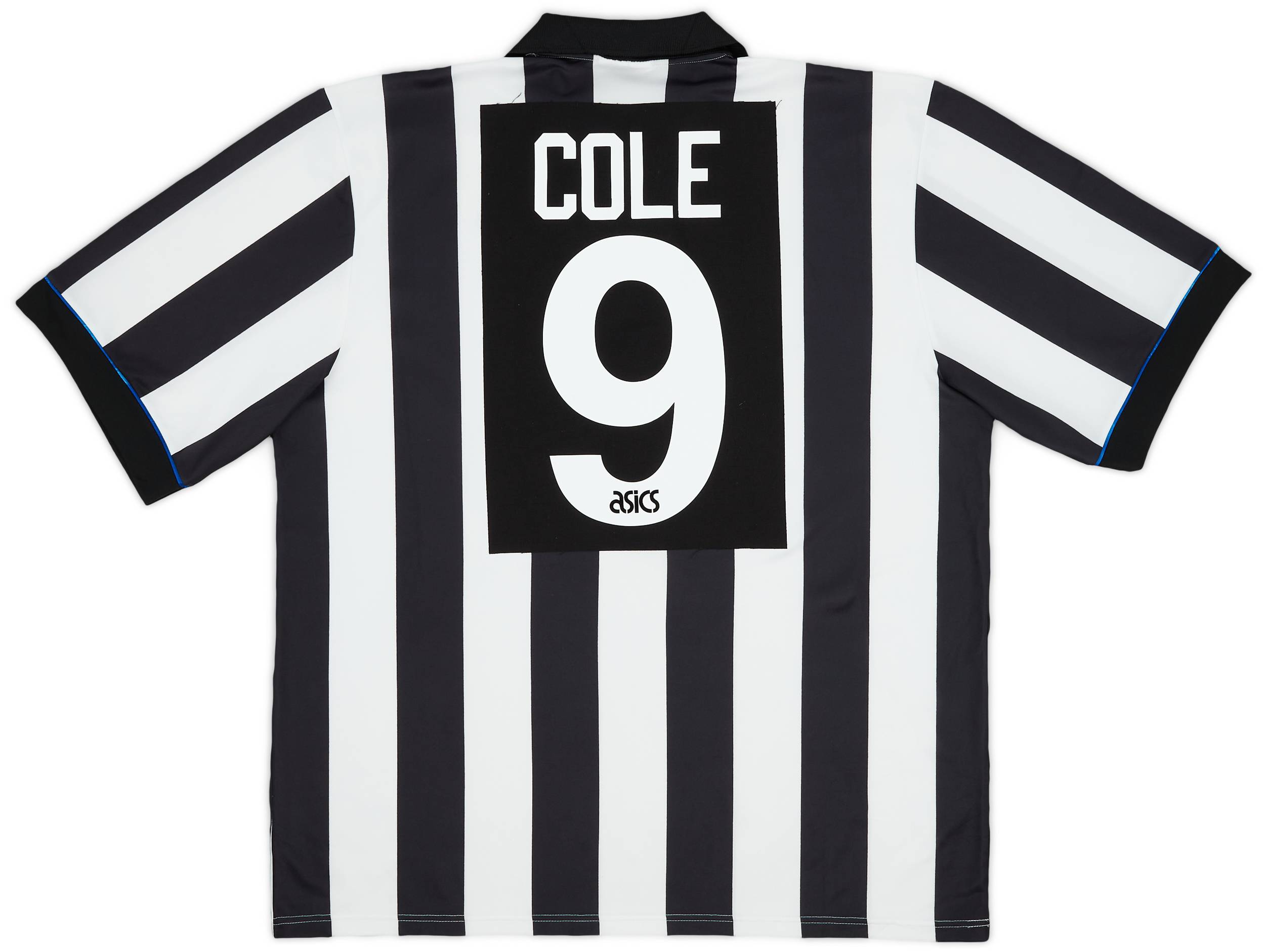 1993-95 Newcastle Home Shirt Cole #9 - 7/10 - (XXL)
