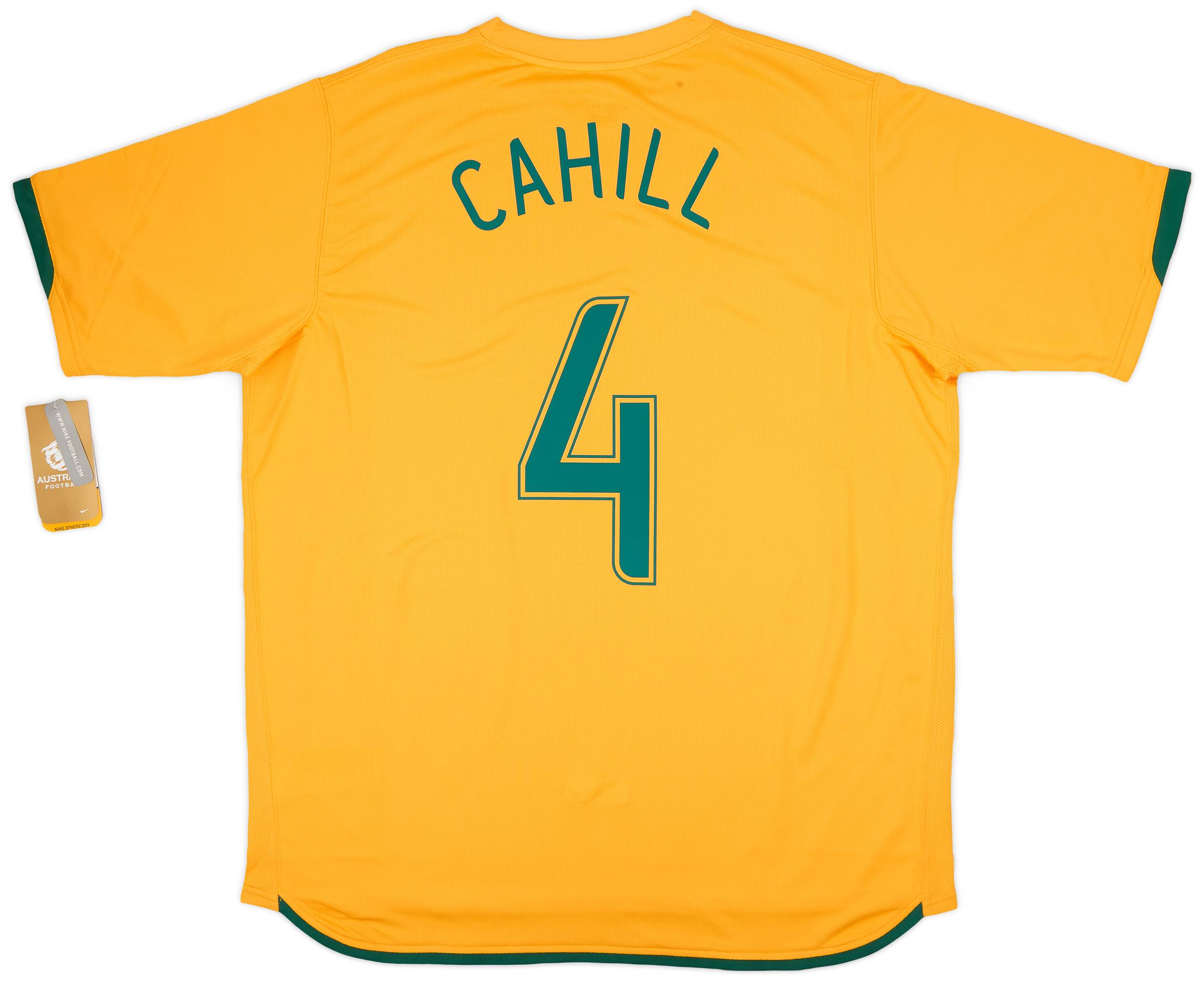 2006-08 Australia Home Shirt Cahill #4 (XL)