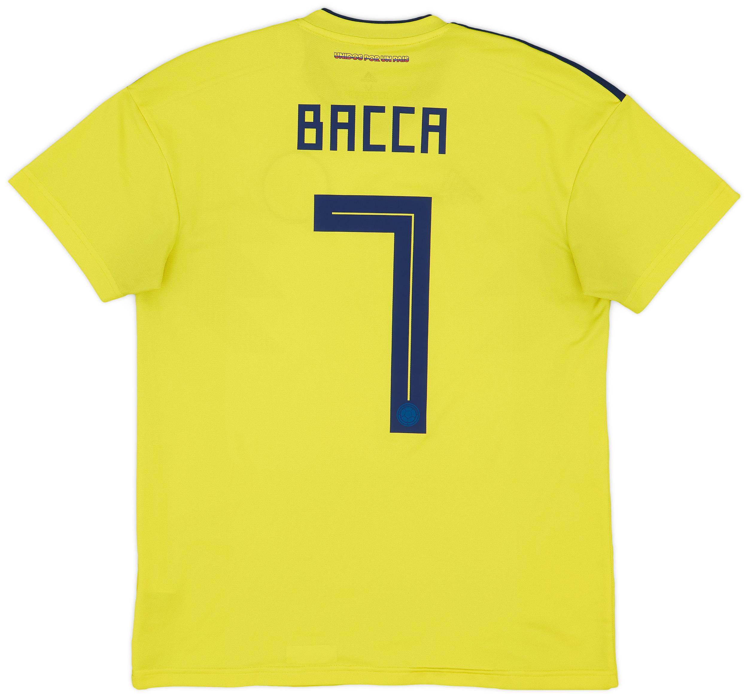 2018-19 Colombia Home Shirt Bacca #7 - 7/10 - (M)