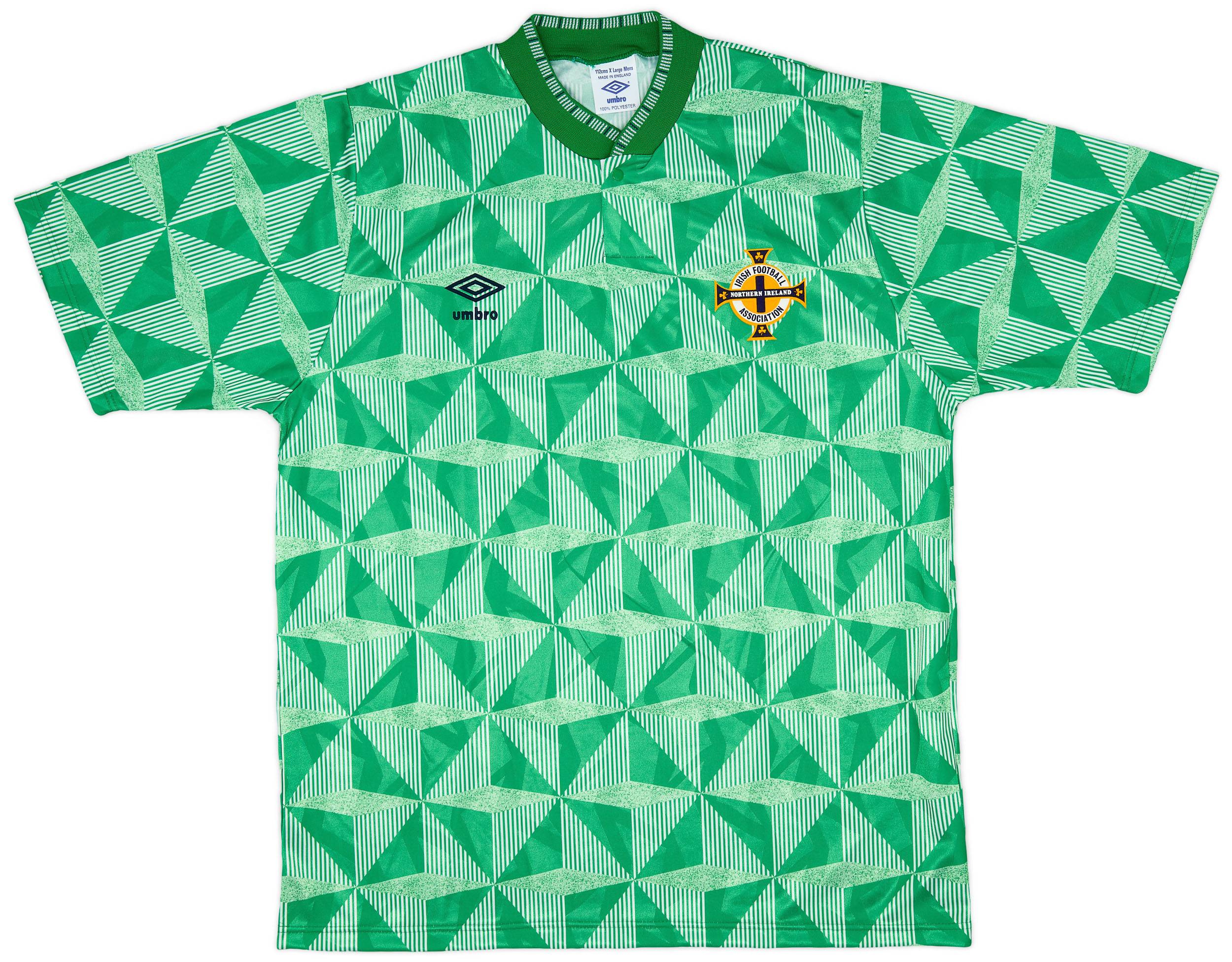 1990-92 Northern Ireland Home Shirt - 9/10 - (XL)