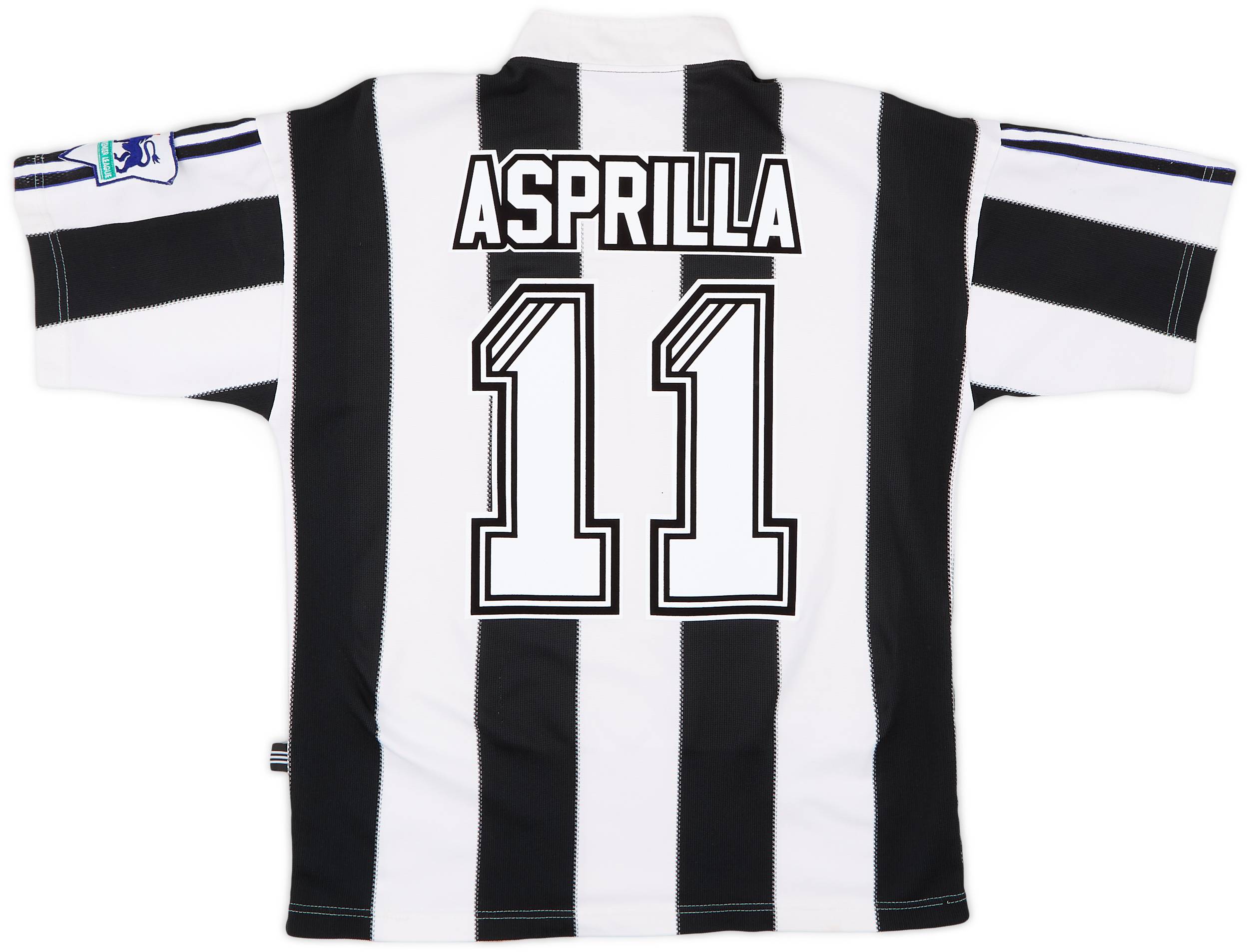 1995-97 Newcastle Home Shirt Asprilla #11 - 7/10 - (S)
