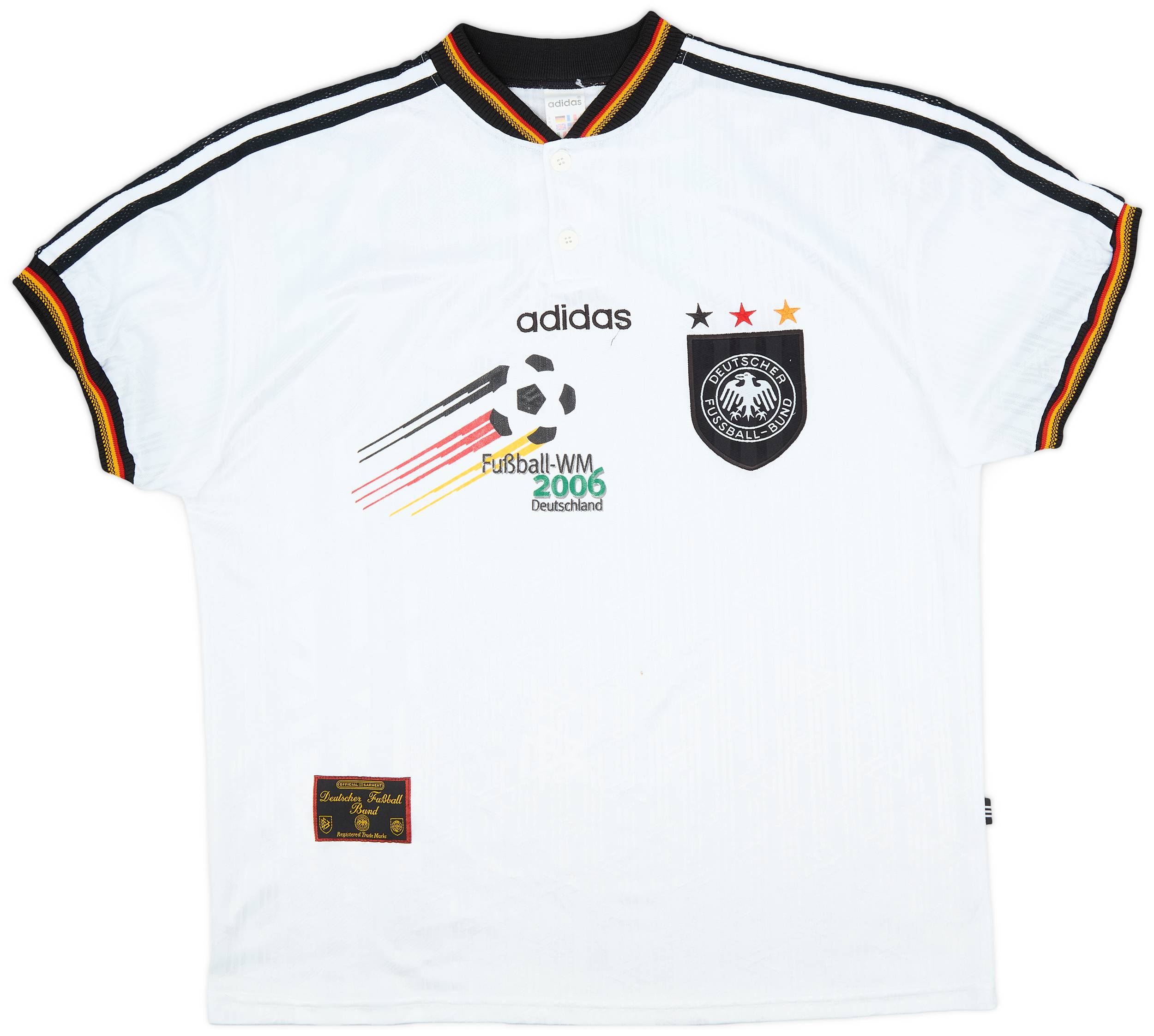 お気にいる 1996-98 Germany WM2006 Home Shirt - 6/10 - (XL) ウェア