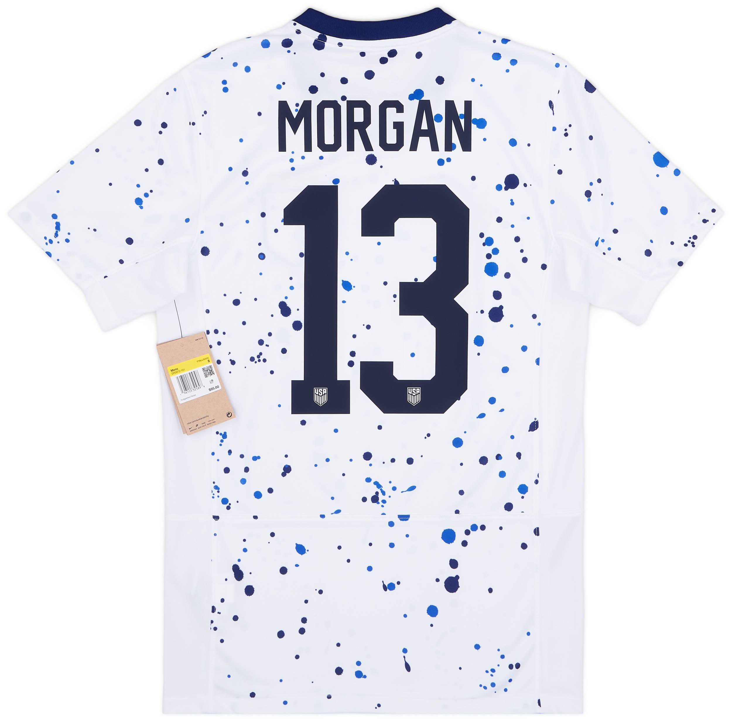 2023-24 USA Women&#039;s Home Shirt Morgan #13 (Unisex S)