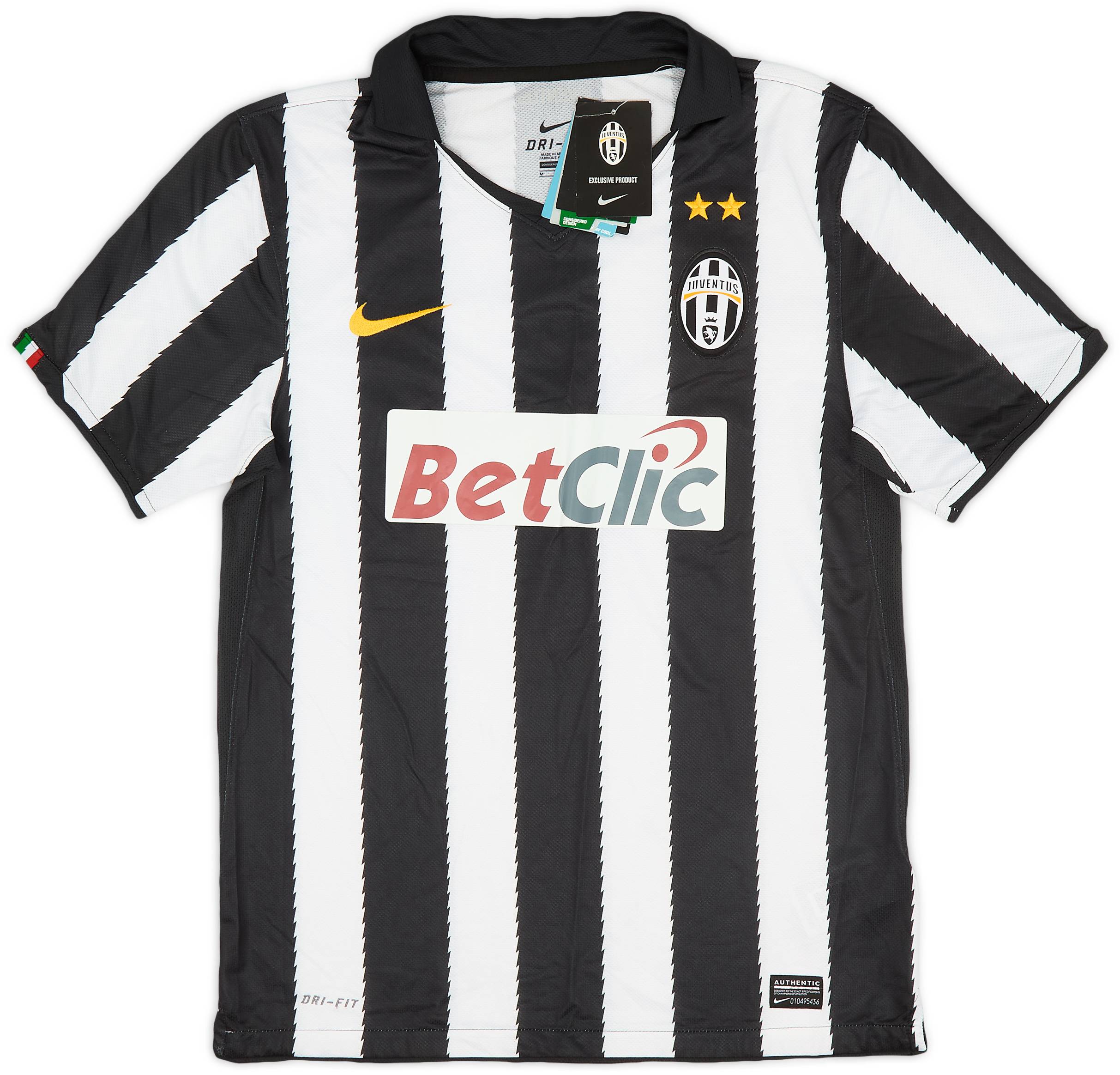JUVENTUS 2010 2011 HOME SHIRT FOOTBALL SOCCER JERSEY NIKE 382260-010 MENS  SIZE S