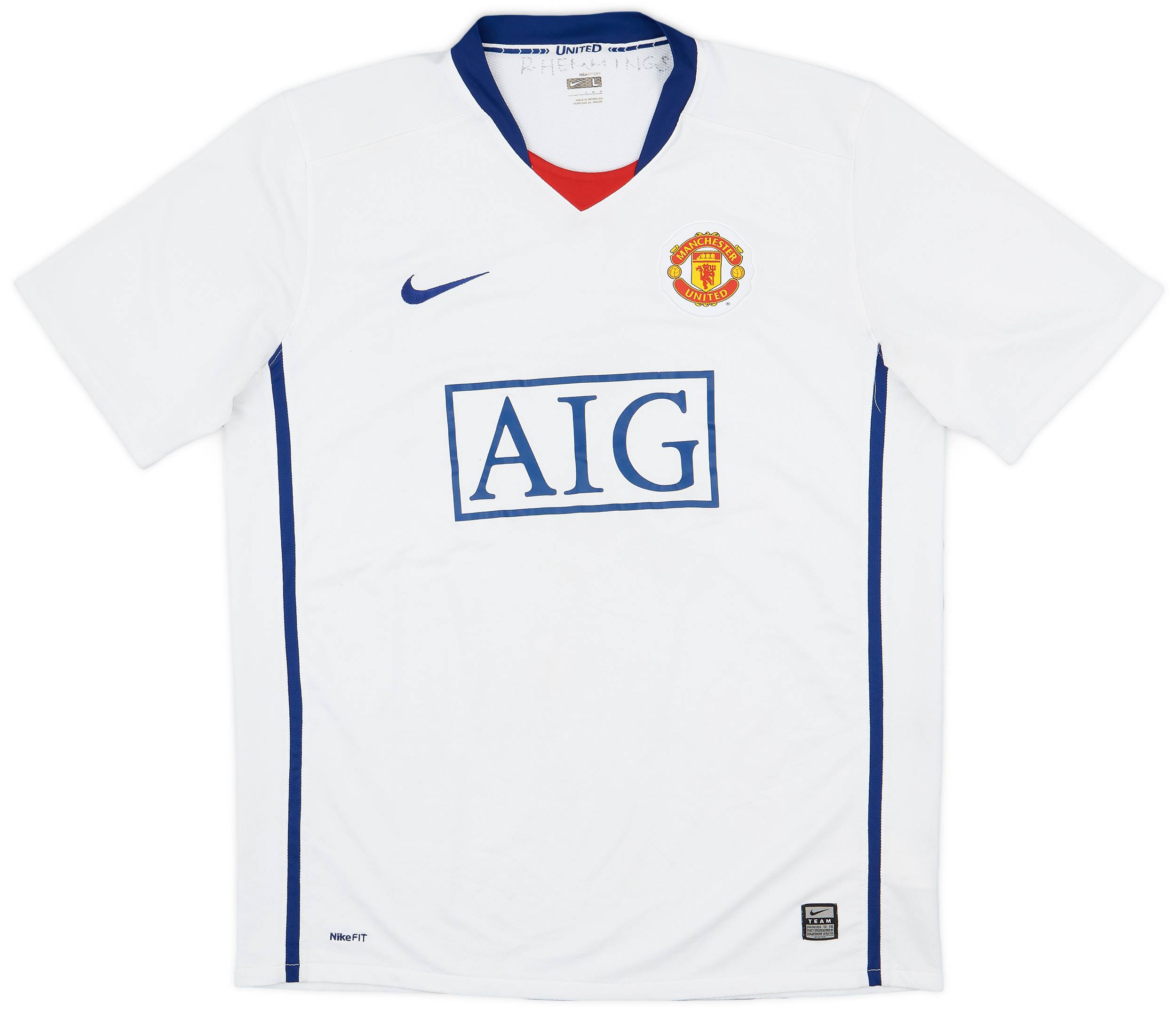2008-10 Manchester United Away Shirt - 5/10 - (L)
