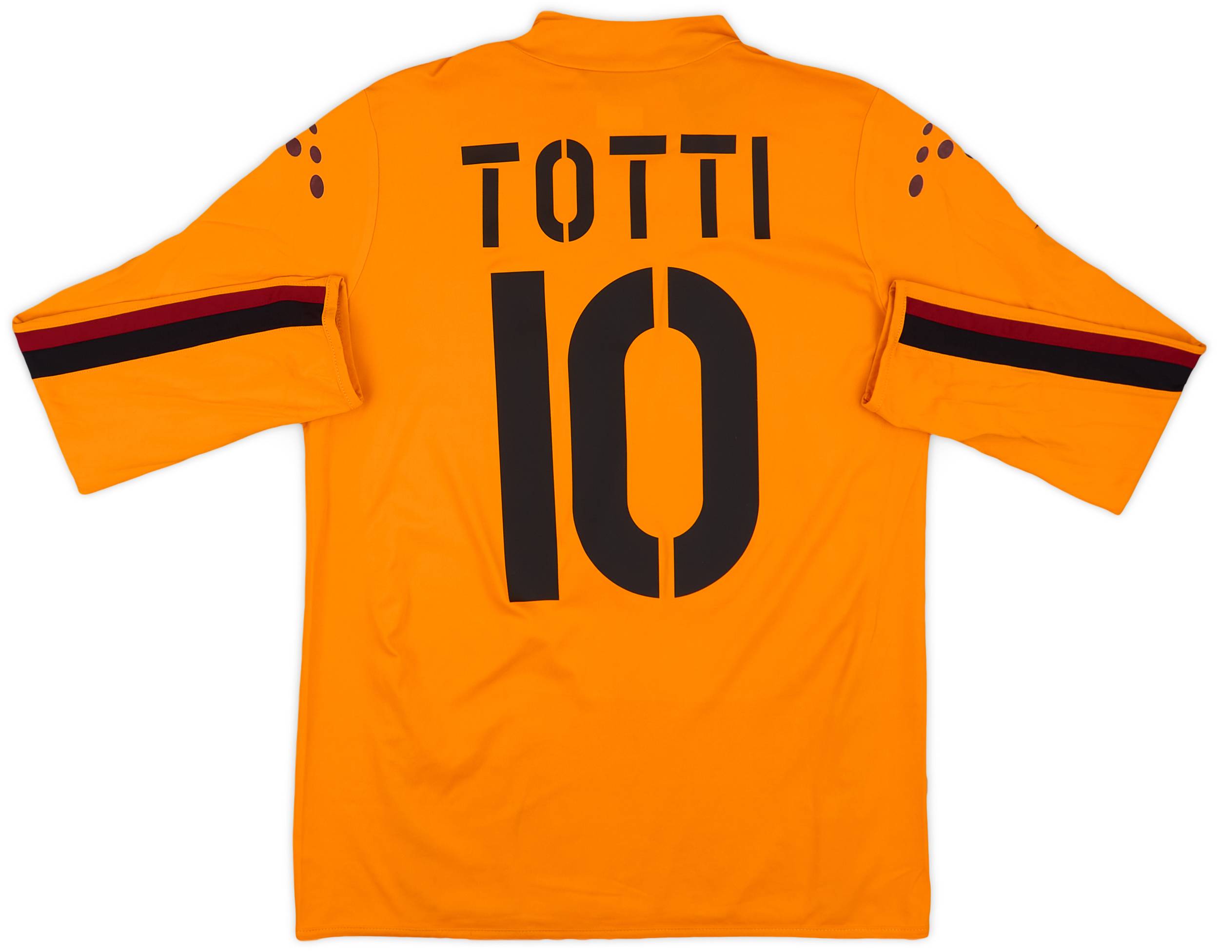 2003-04 Roma Third L/S Shirt Totti #10 - 8/10 - (M)