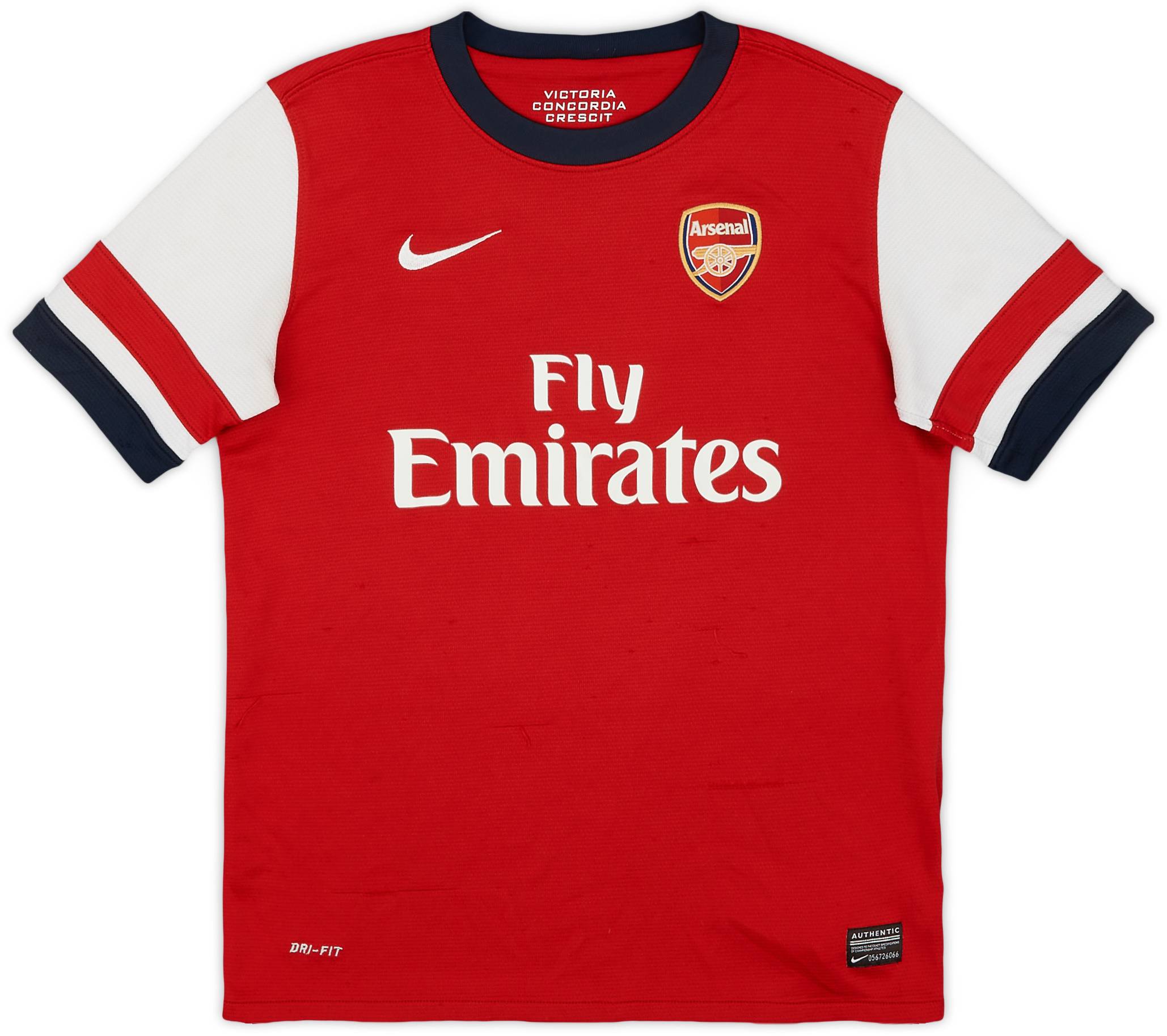 2012-14 Arsenal Home Shirt - 5/10 - (L.Boys)