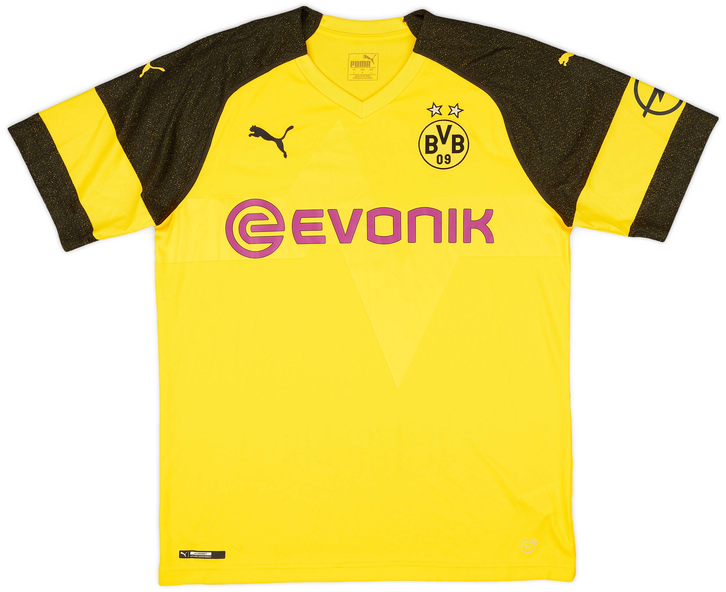 2018-19 Borussia Dortmund Home Shirt - 9/10 - (L)