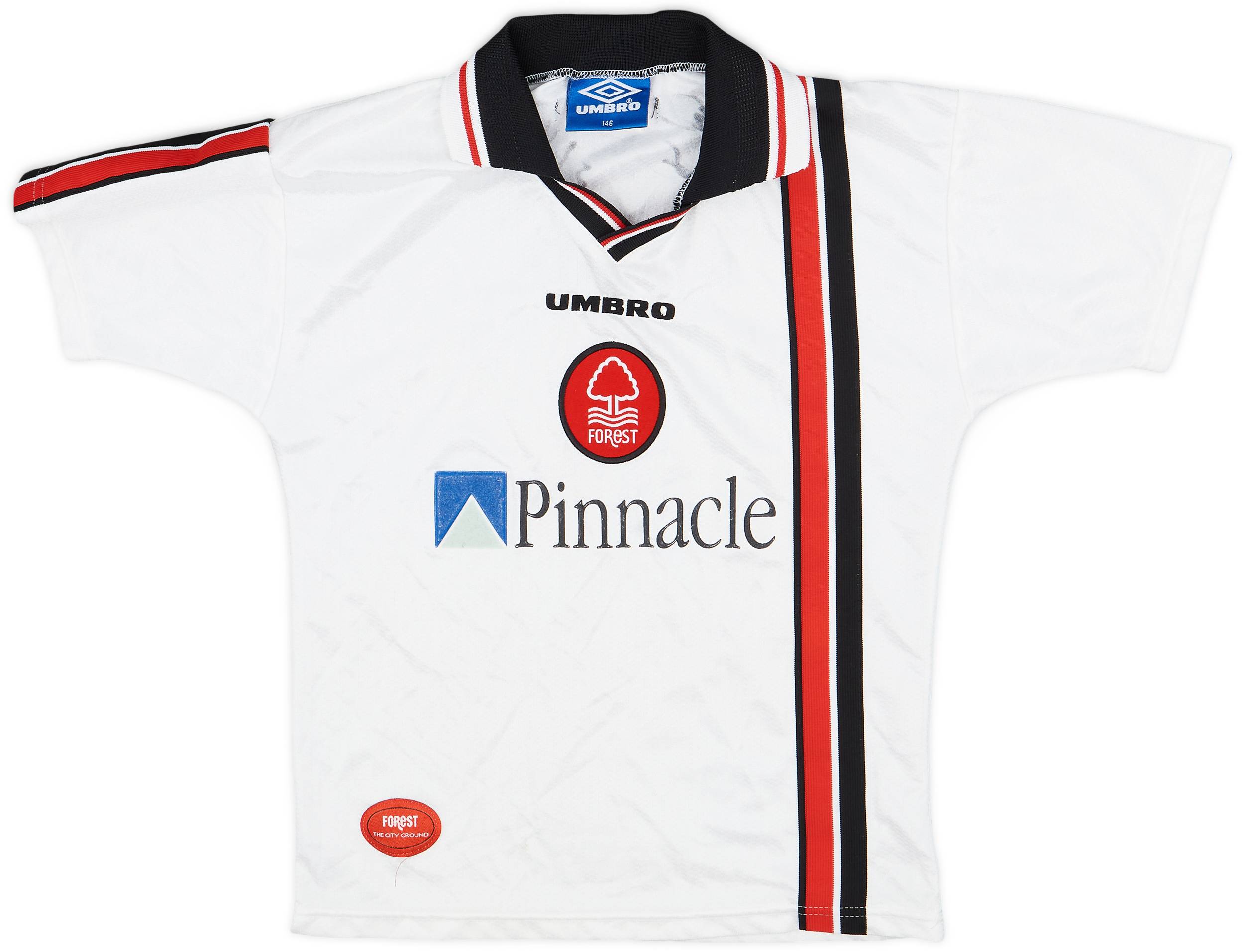 1998-99 Nottingham Forest Signed Away Shirt - 8/10 - (M.Boys)